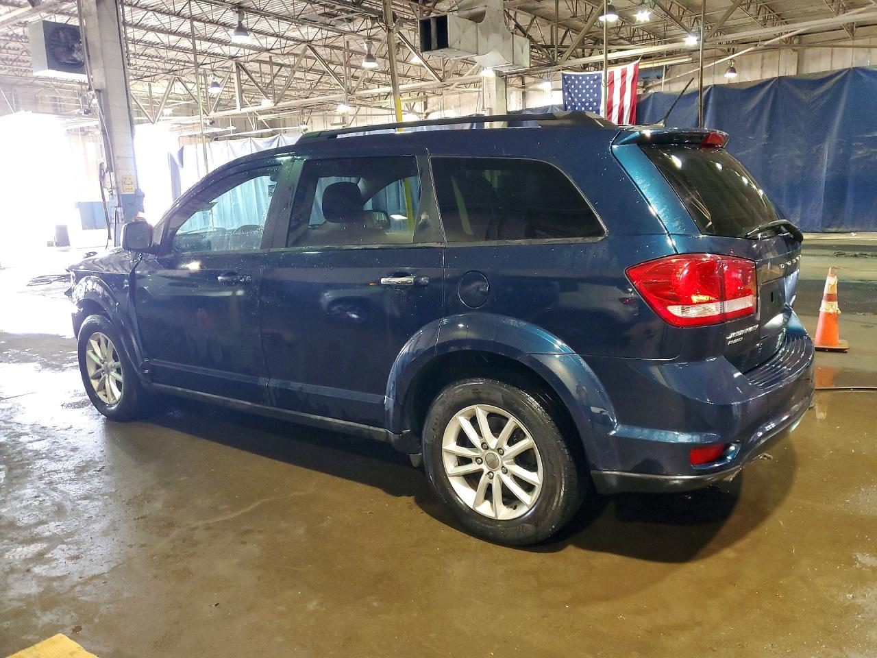 2014 Dodge Journey Sxt Синий vin: 3C4PDDBG3ET144446