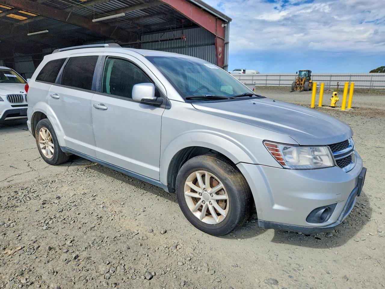 2014 Dodge Journey Sxt Silver vin: 3C4PDDBG3ET250847