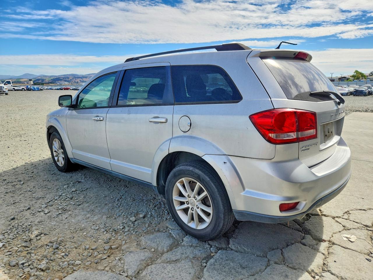 2014 Dodge Journey Sxt Silver vin: 3C4PDDBG3ET250847