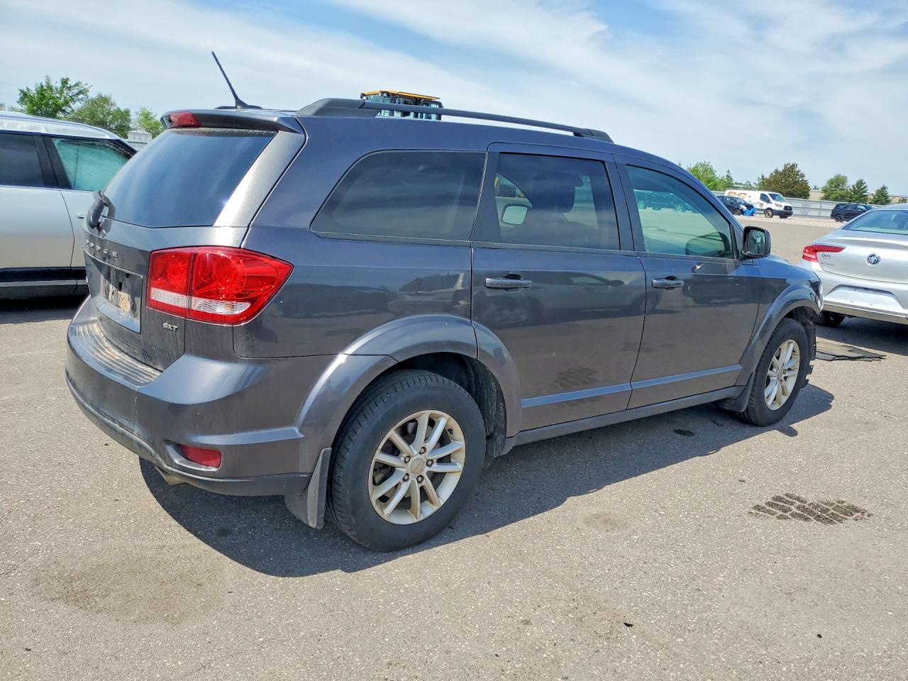 2014 Dodge Journey Sxt Gray vin: 3C4PDDBG3ET259354