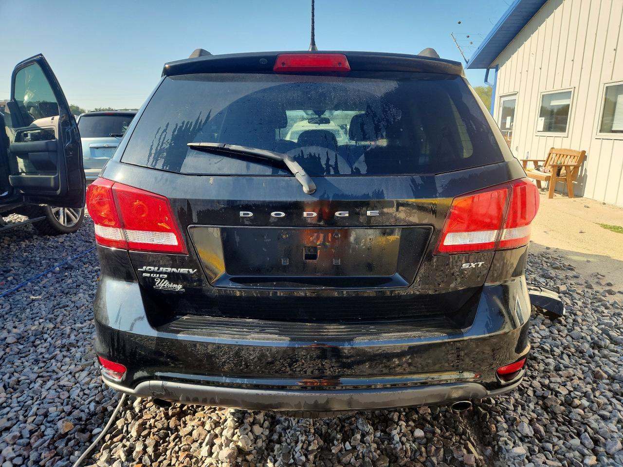2015 Dodge Journey Sxt Черный vin: 3C4PDDBG3FT608661