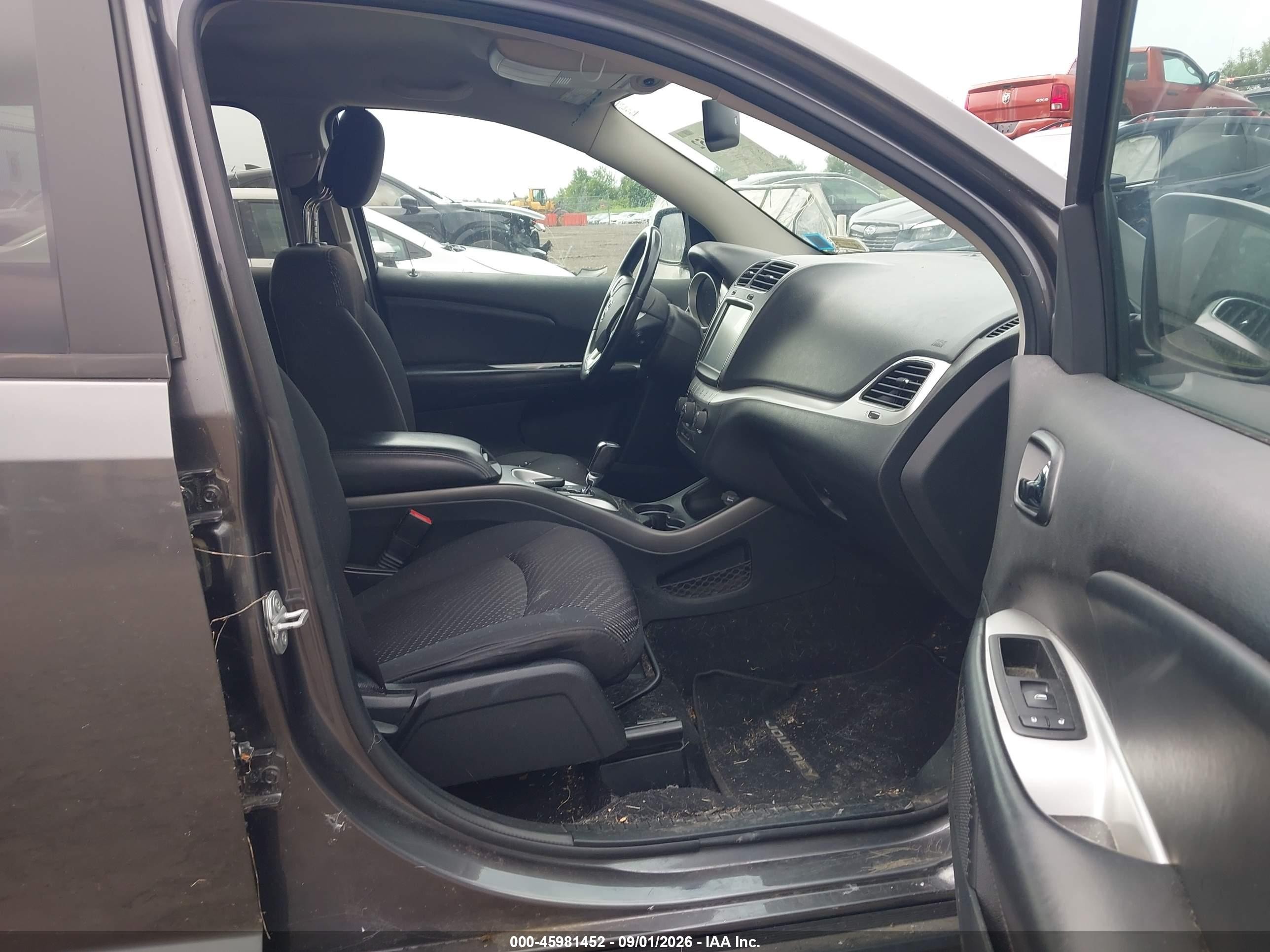 2015 Dodge Journey Sxt Gray vin: 3C4PDDBG3FT618963