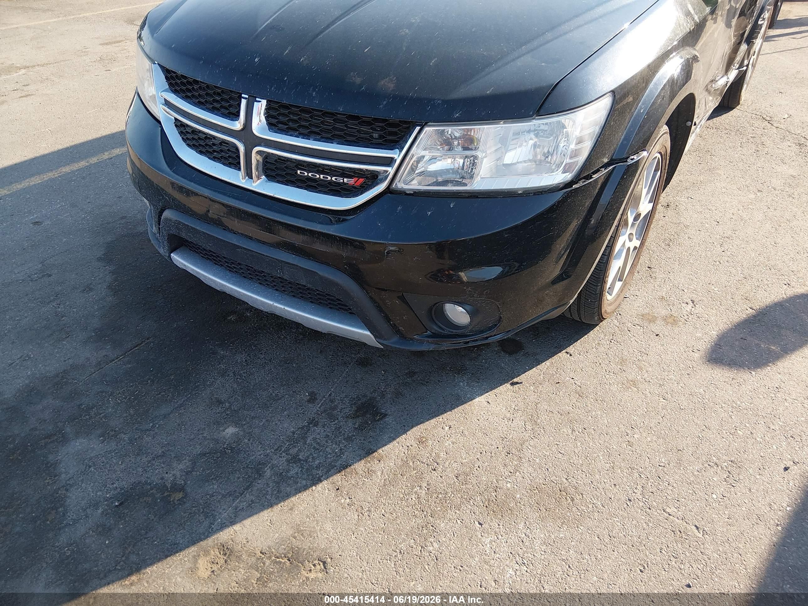 2015 Dodge Journey Sxt Black vin: 3C4PDDBG3FT676085