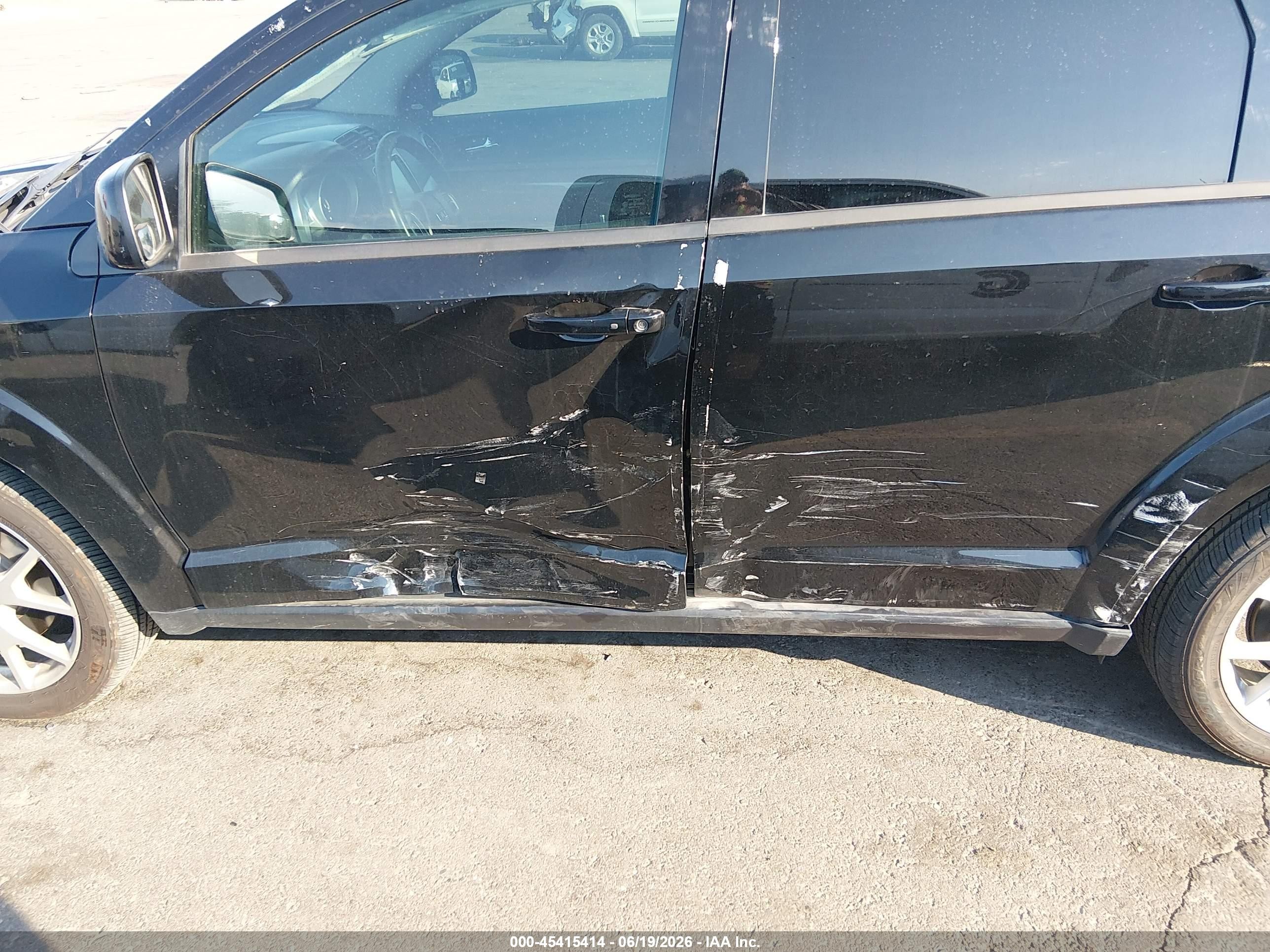 2015 Dodge Journey Sxt Black vin: 3C4PDDBG3FT676085
