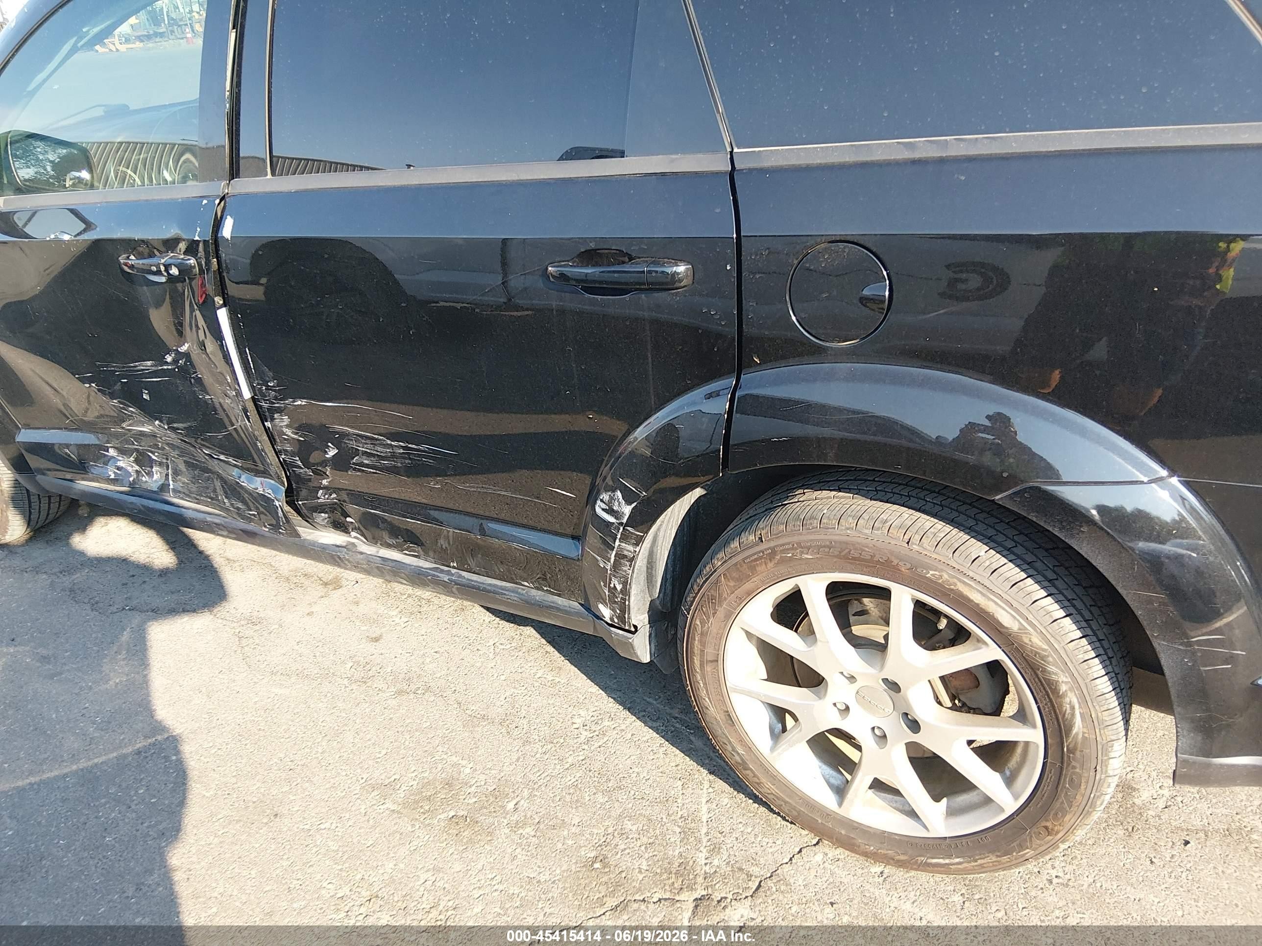 2015 Dodge Journey Sxt Black vin: 3C4PDDBG3FT676085