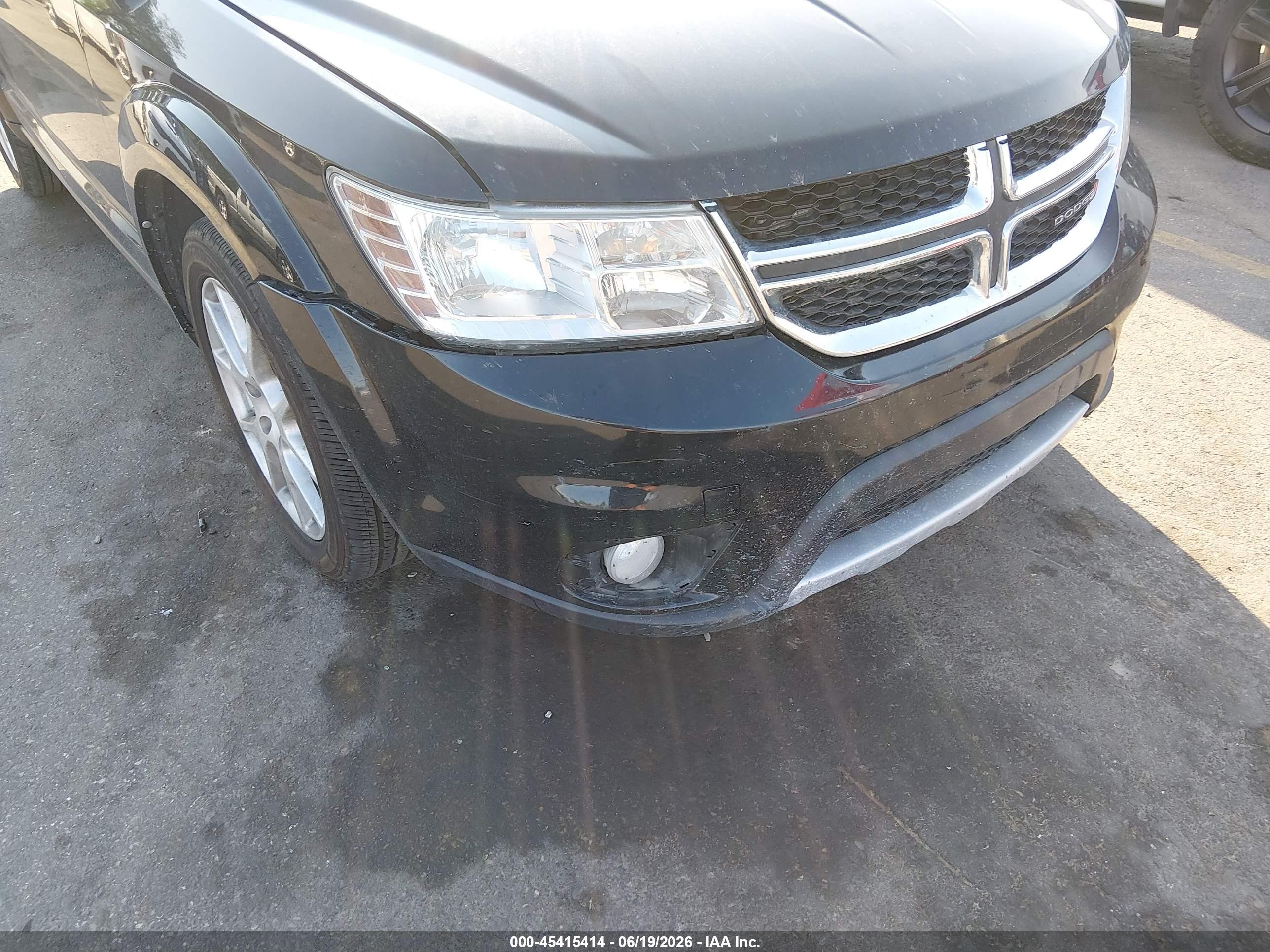 2015 Dodge Journey Sxt Black vin: 3C4PDDBG3FT676085
