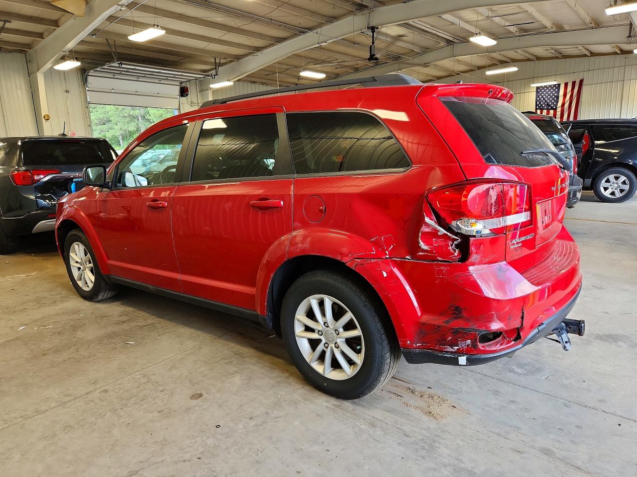 2016 Dodge Journey Sxt Red vin: 3C4PDDBG3GT176154