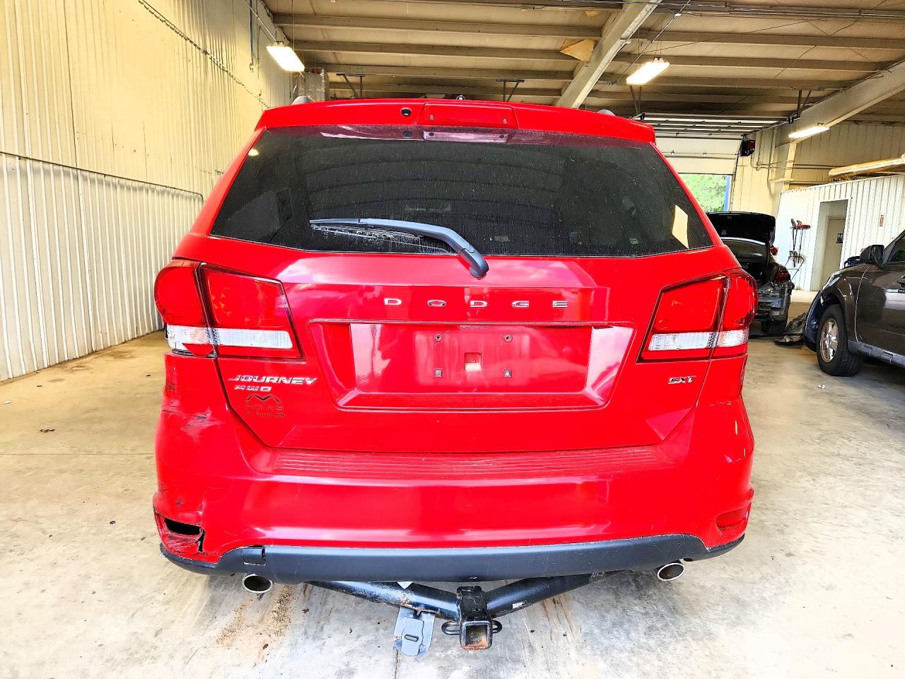 2016 Dodge Journey Sxt Red vin: 3C4PDDBG3GT176154