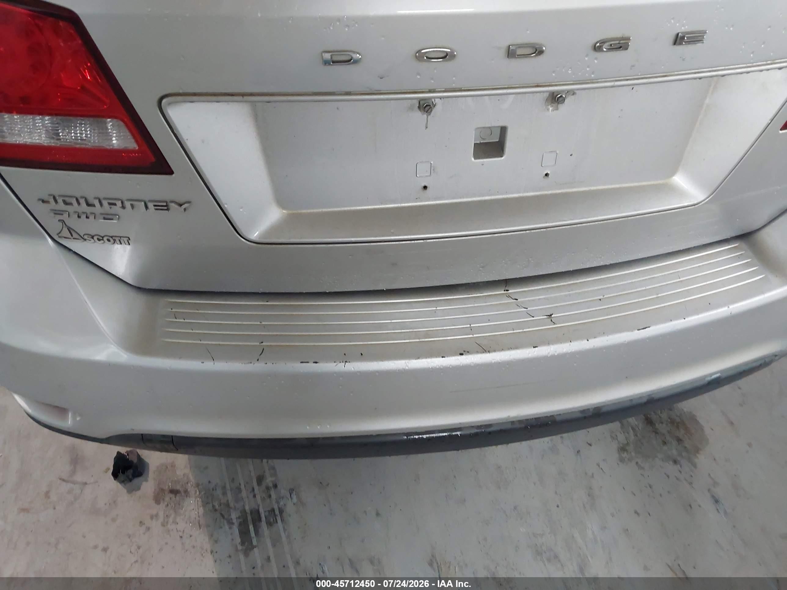 2012 Dodge Journey Sxt Silver vin: 3C4PDDBG4CT154884