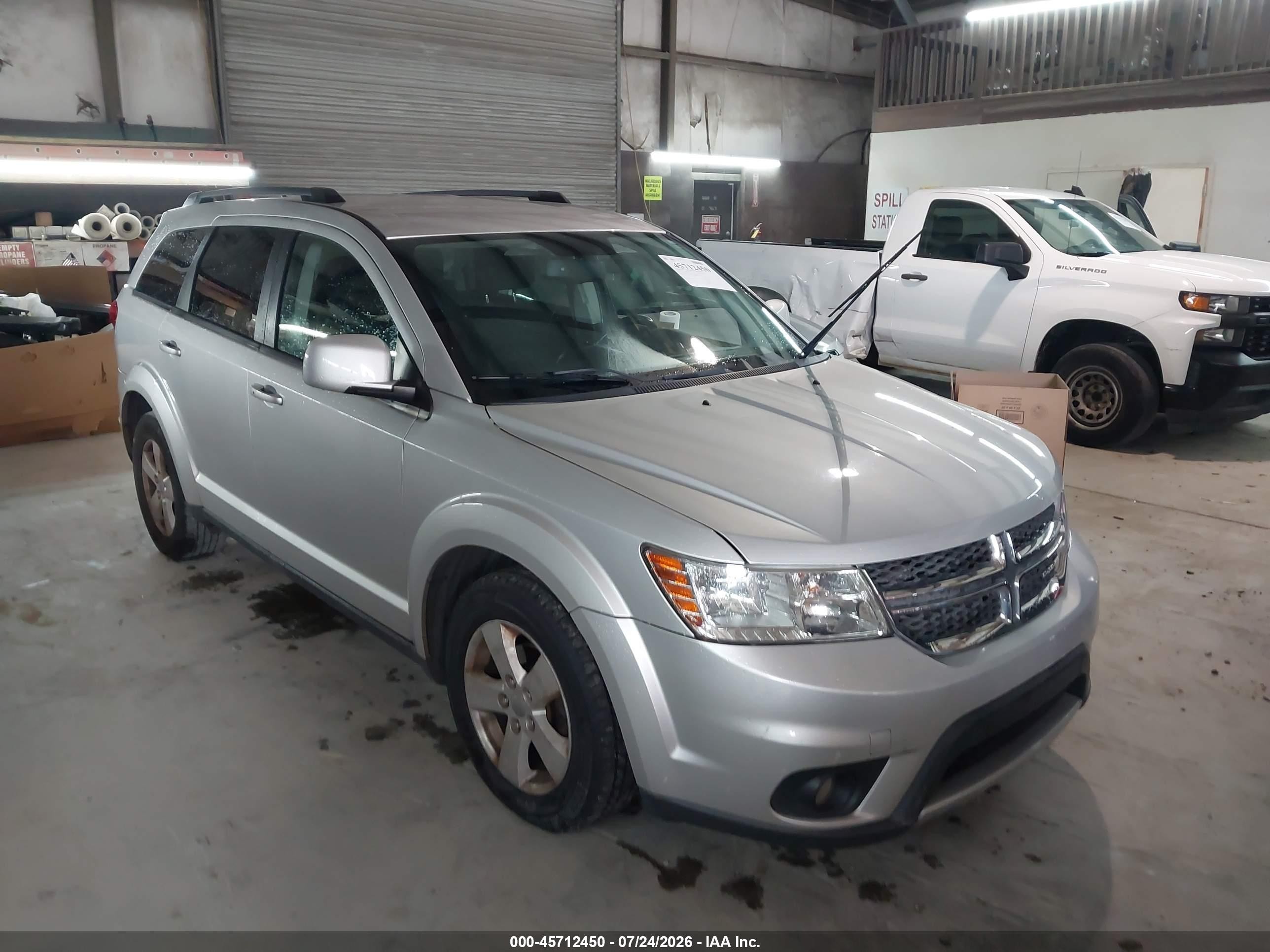 2012 Dodge Journey Sxt Silver vin: 3C4PDDBG4CT154884