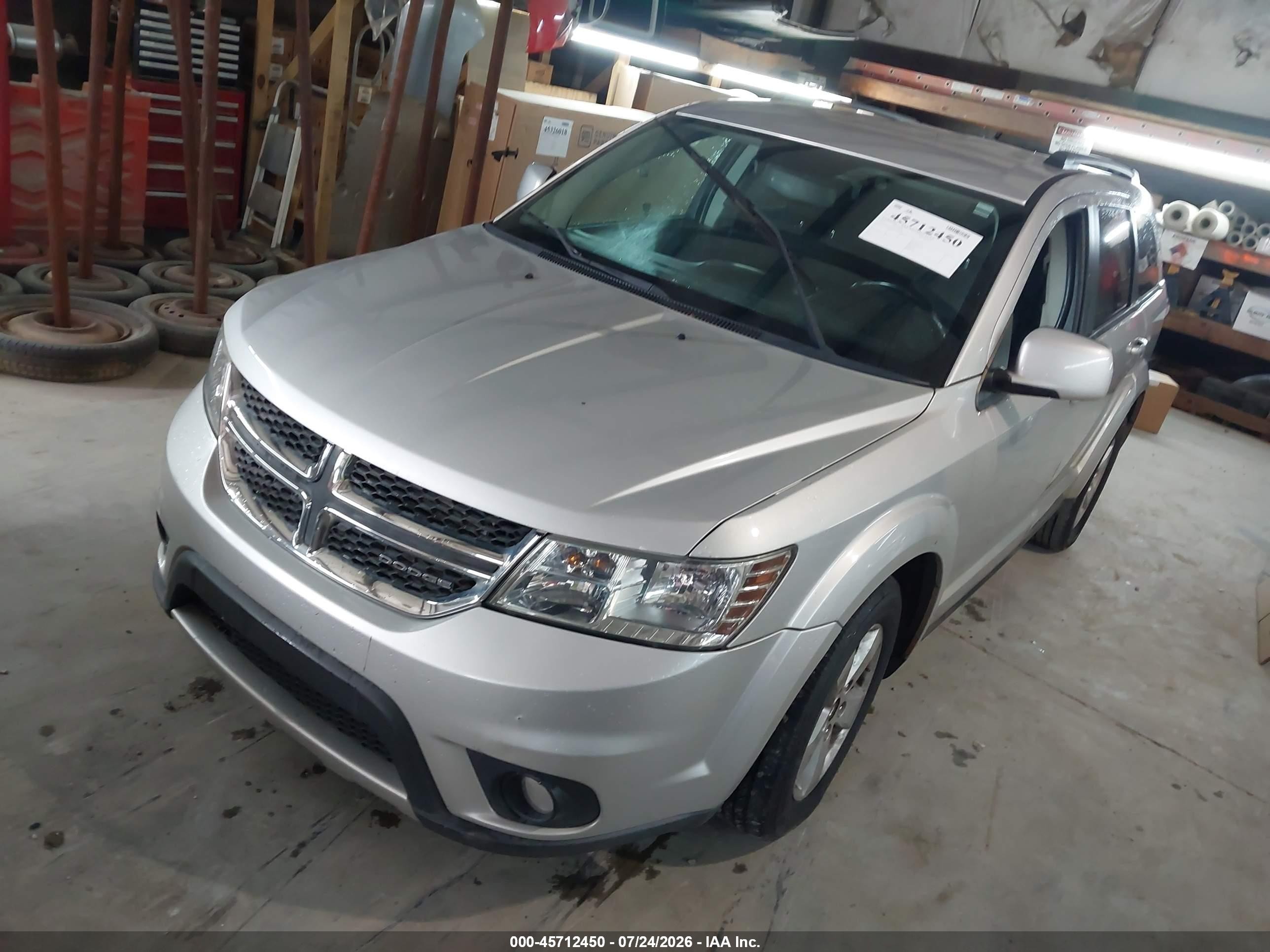 2012 Dodge Journey Sxt Silver vin: 3C4PDDBG4CT154884