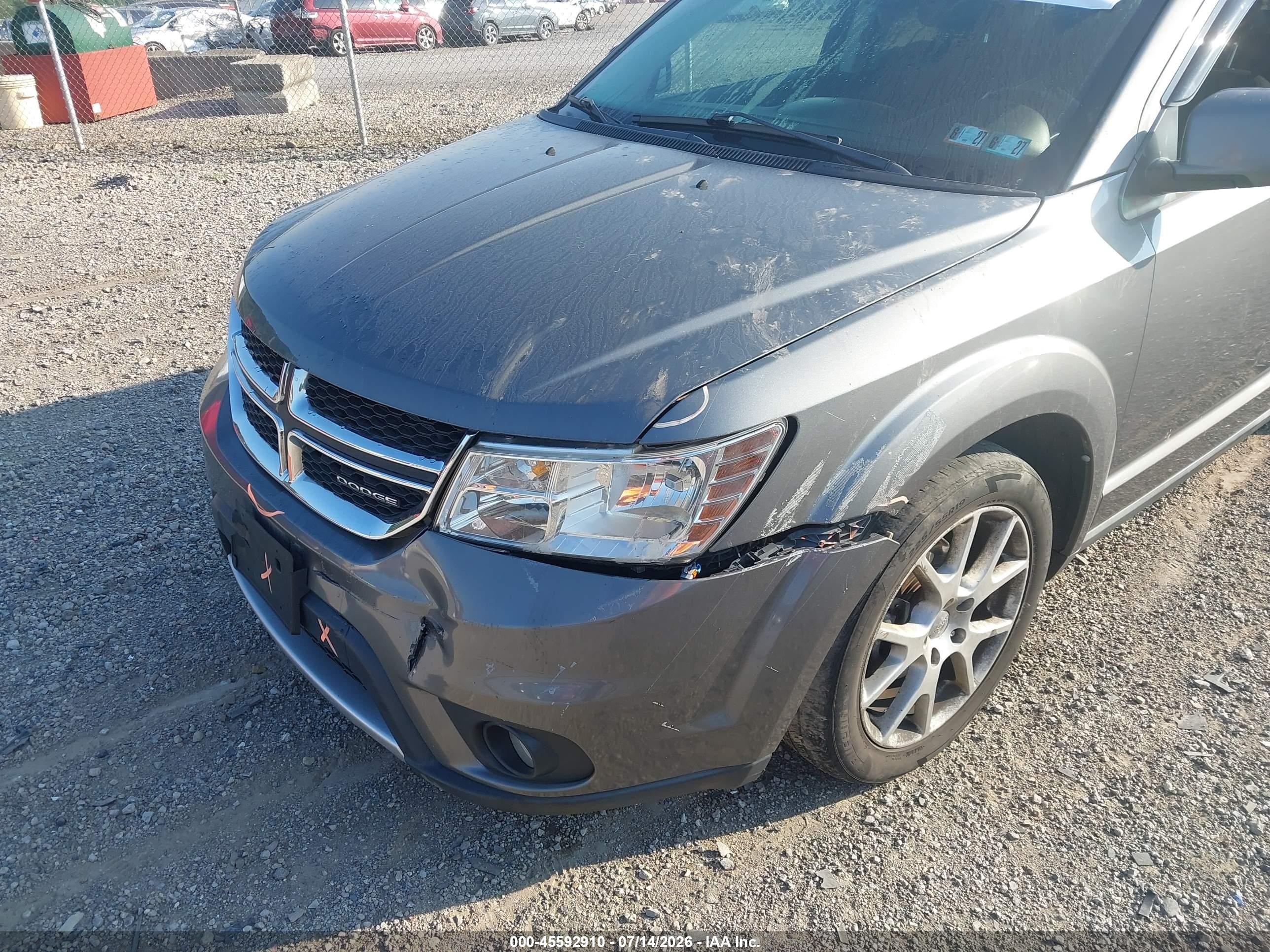 2012 Dodge Journey Sxt Gray vin: 3C4PDDBG4CT181504