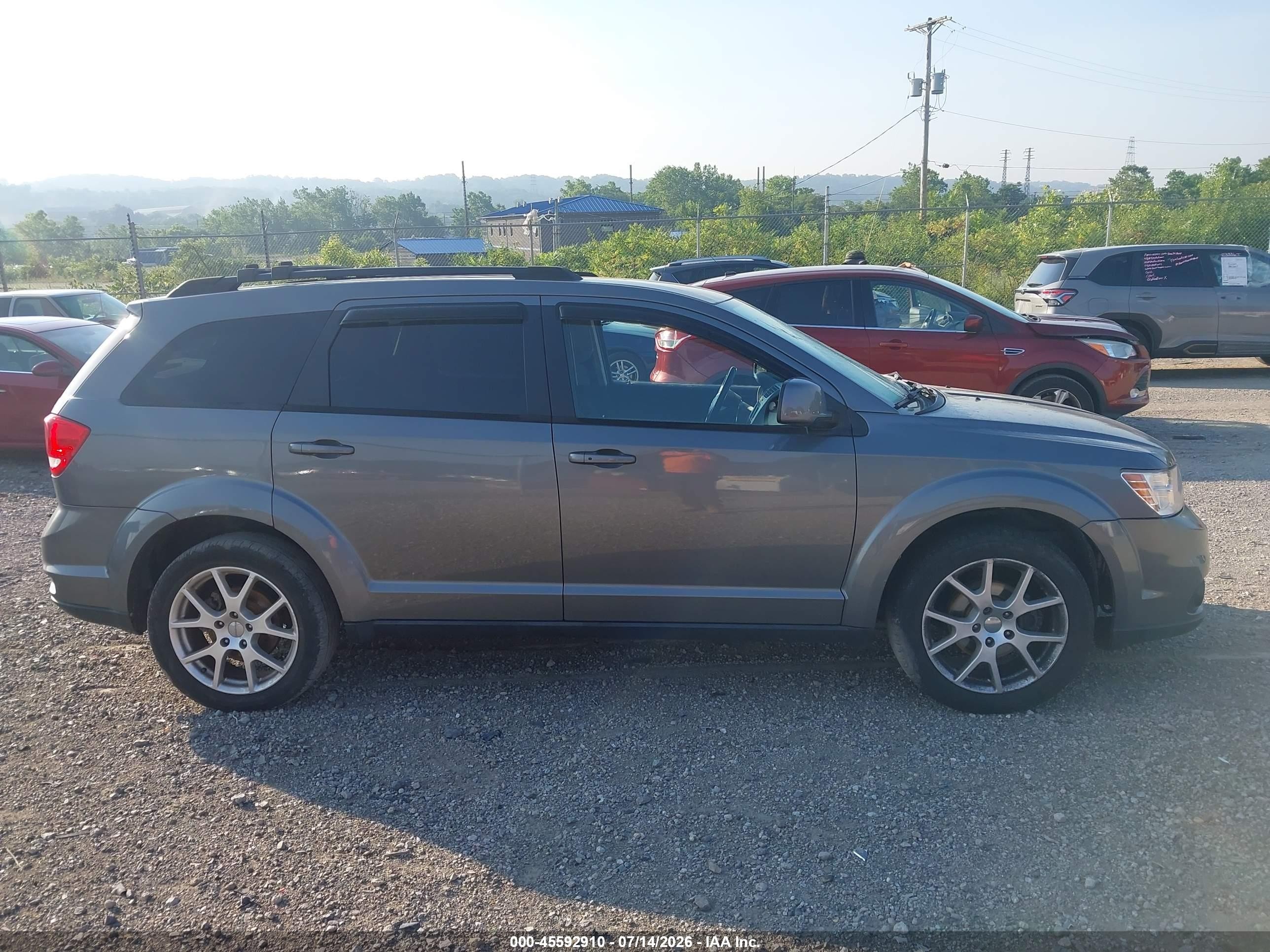 2012 Dodge Journey Sxt Gray vin: 3C4PDDBG4CT181504