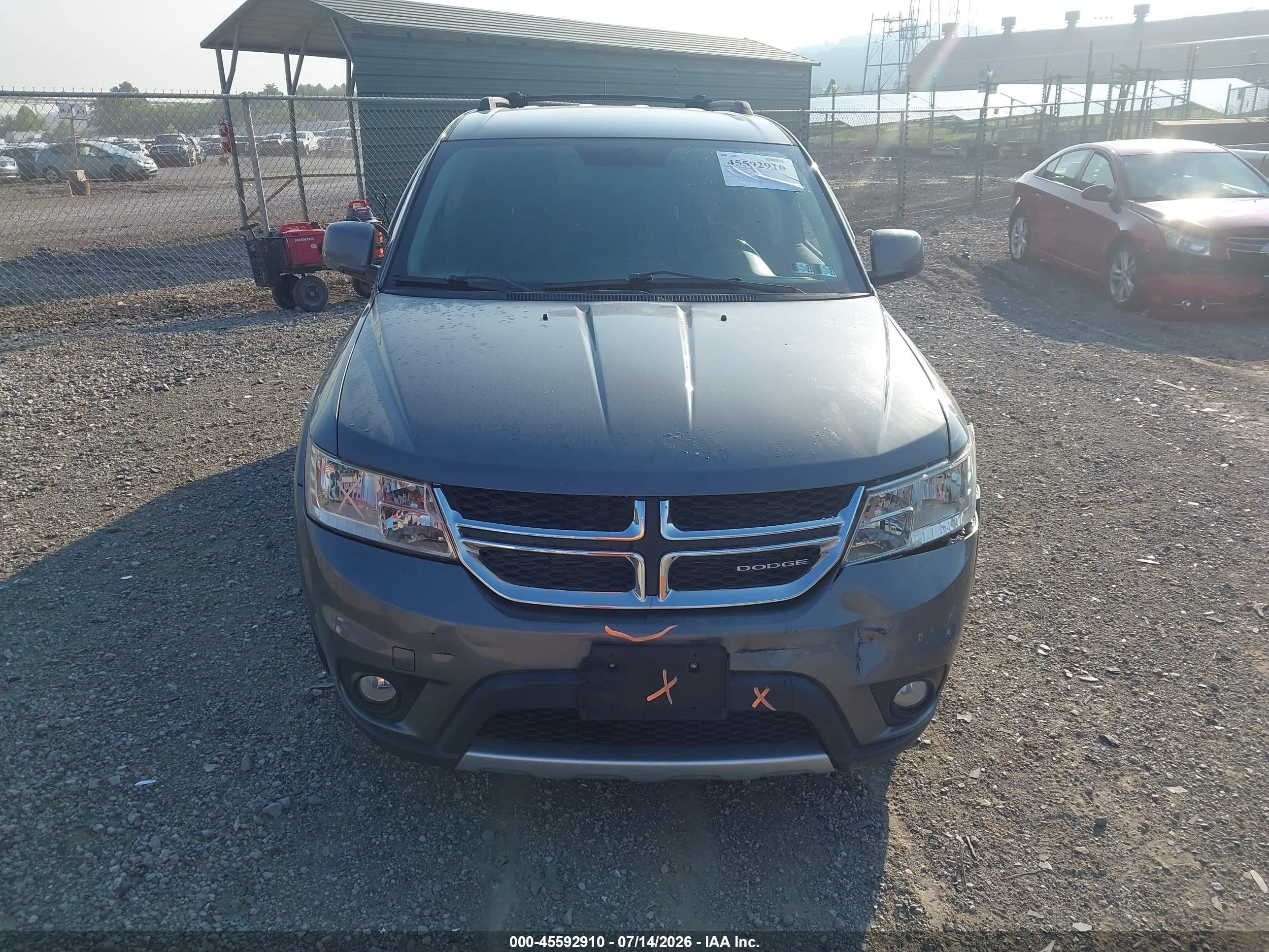 2012 Dodge Journey Sxt Gray vin: 3C4PDDBG4CT181504