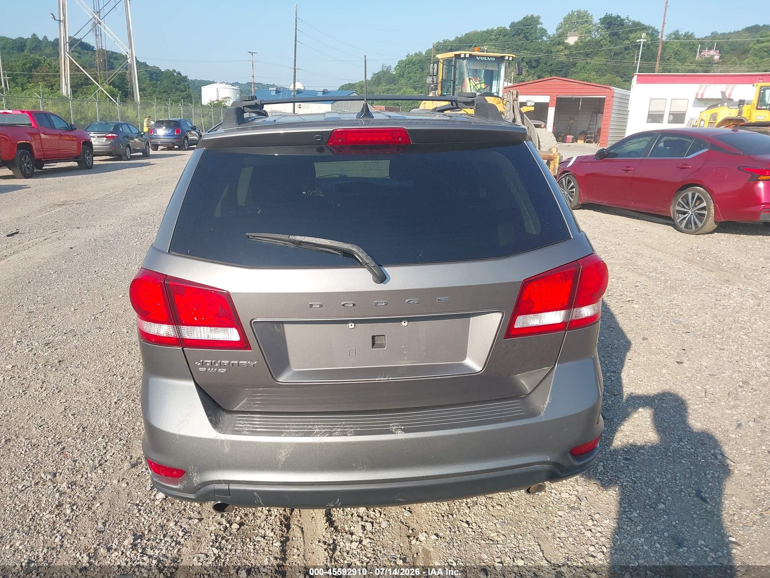 2012 Dodge Journey Sxt Gray vin: 3C4PDDBG4CT181504