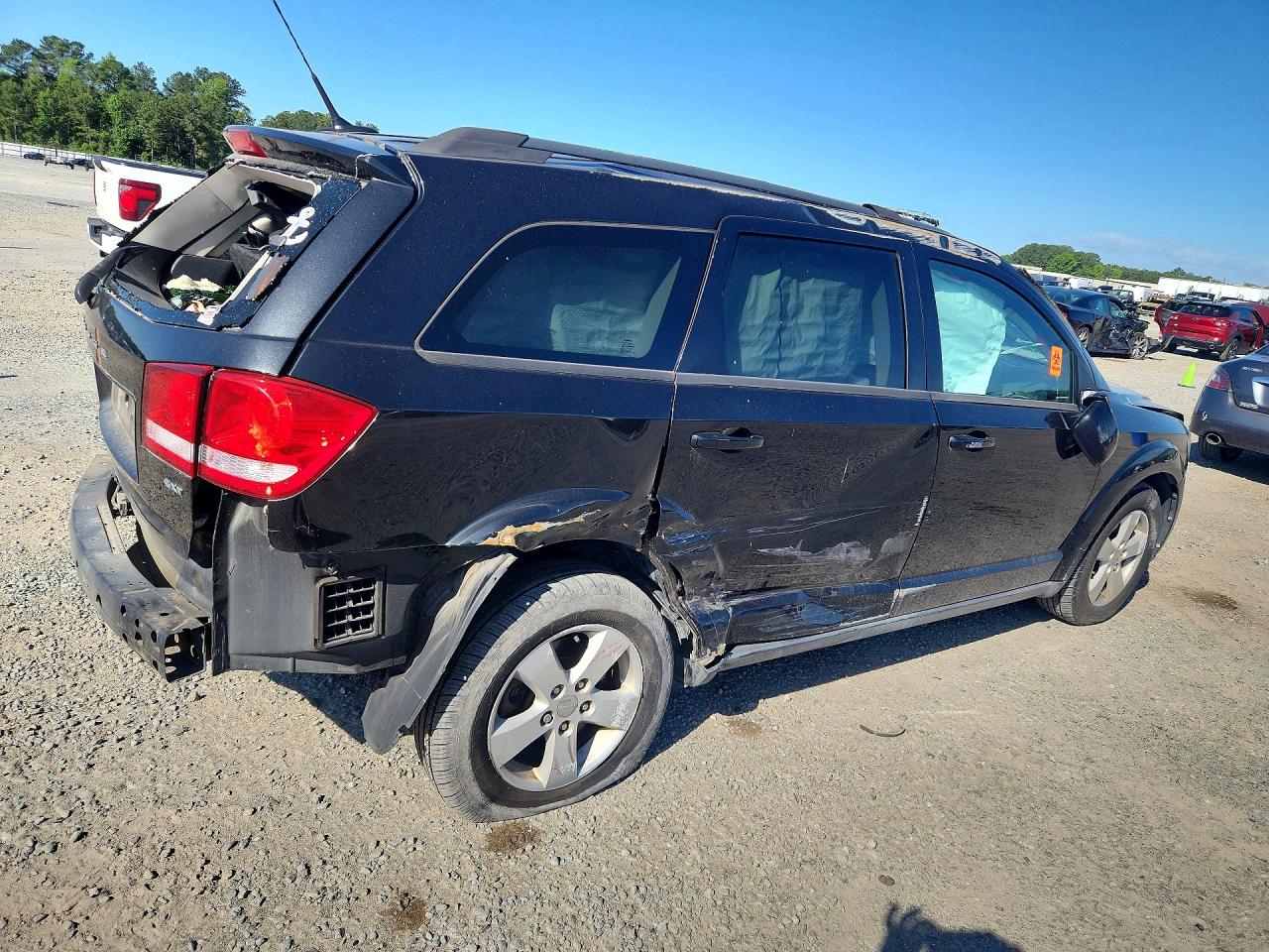 2012 Dodge Journey Sxt Черный vin: 3C4PDDBG4CT345642