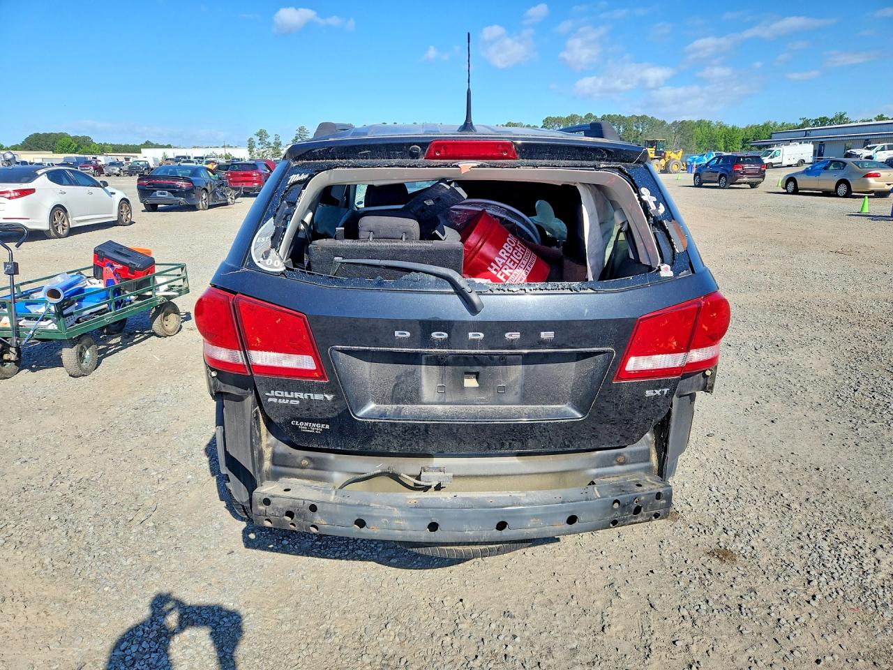 2012 Dodge Journey Sxt Черный vin: 3C4PDDBG4CT345642