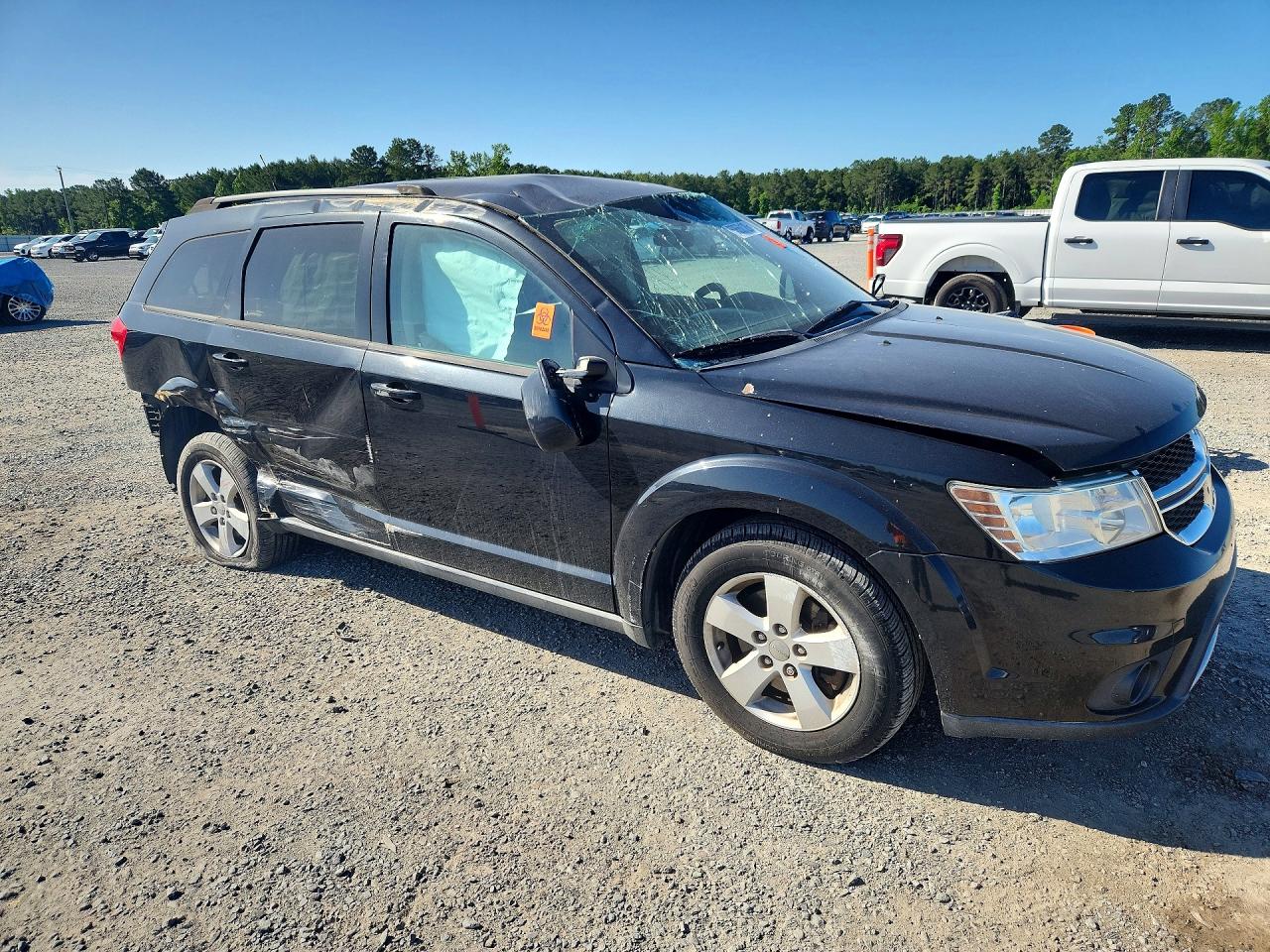 2012 Dodge Journey Sxt Черный vin: 3C4PDDBG4CT345642