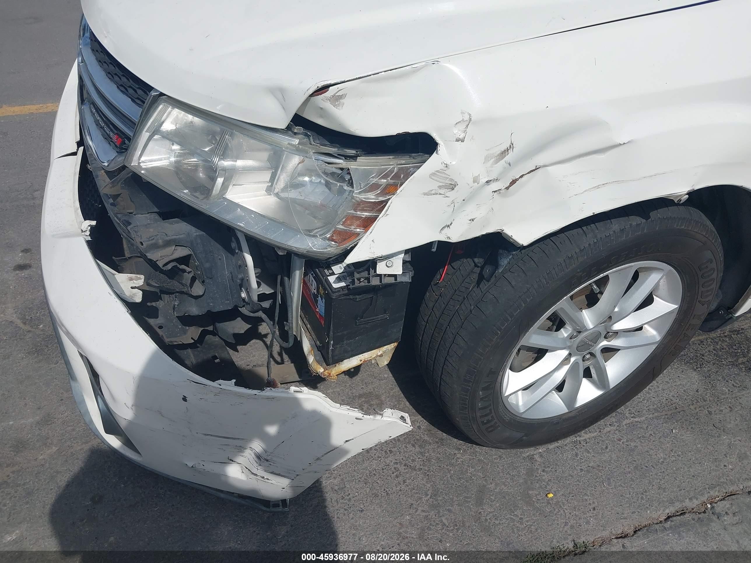 2013 Dodge Journey Sxt White vin: 3C4PDDBG4DT685388