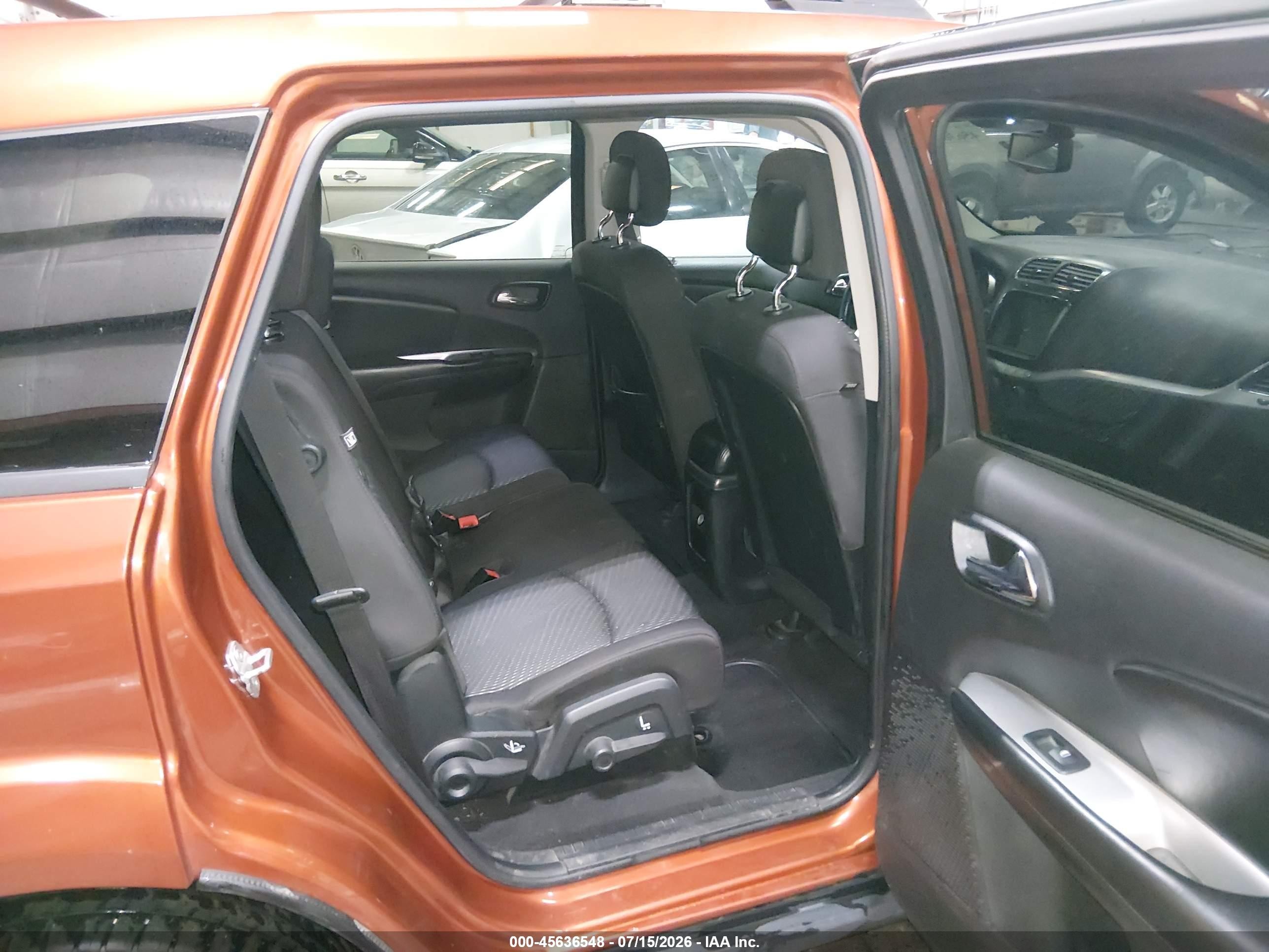 2014 Dodge Journey Sxt Orange vin: 3C4PDDBG4ET142379