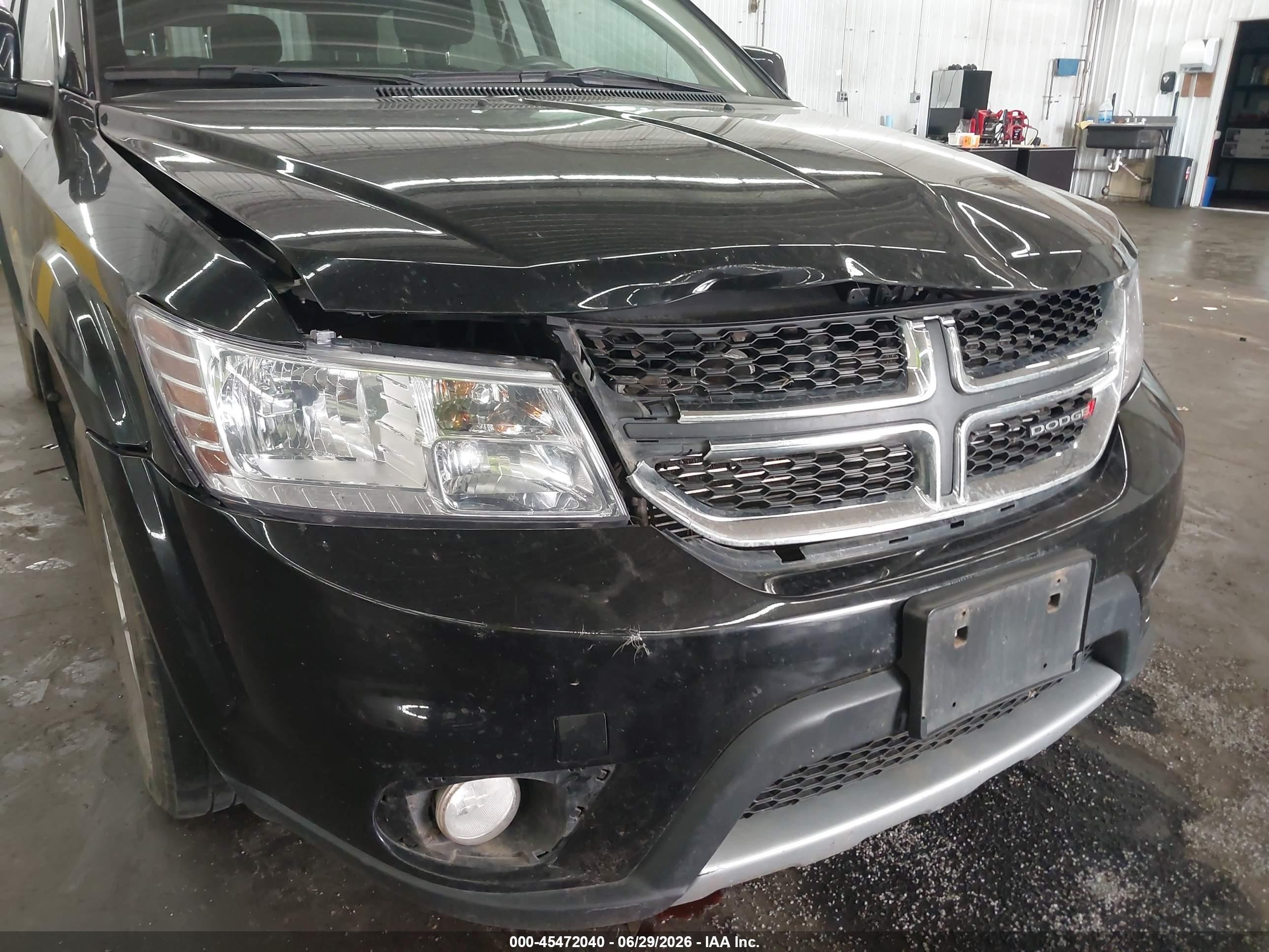 2014 Dodge Journey Sxt Black vin: 3C4PDDBG4ET175740