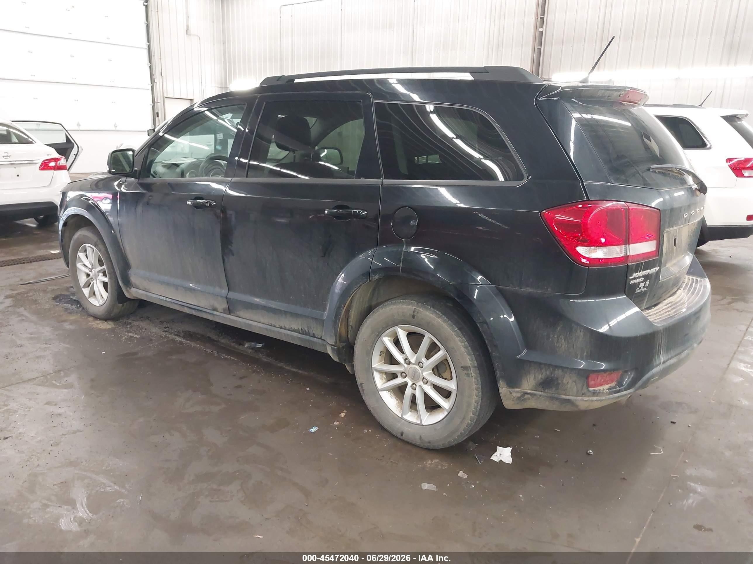 2014 Dodge Journey Sxt Black vin: 3C4PDDBG4ET175740