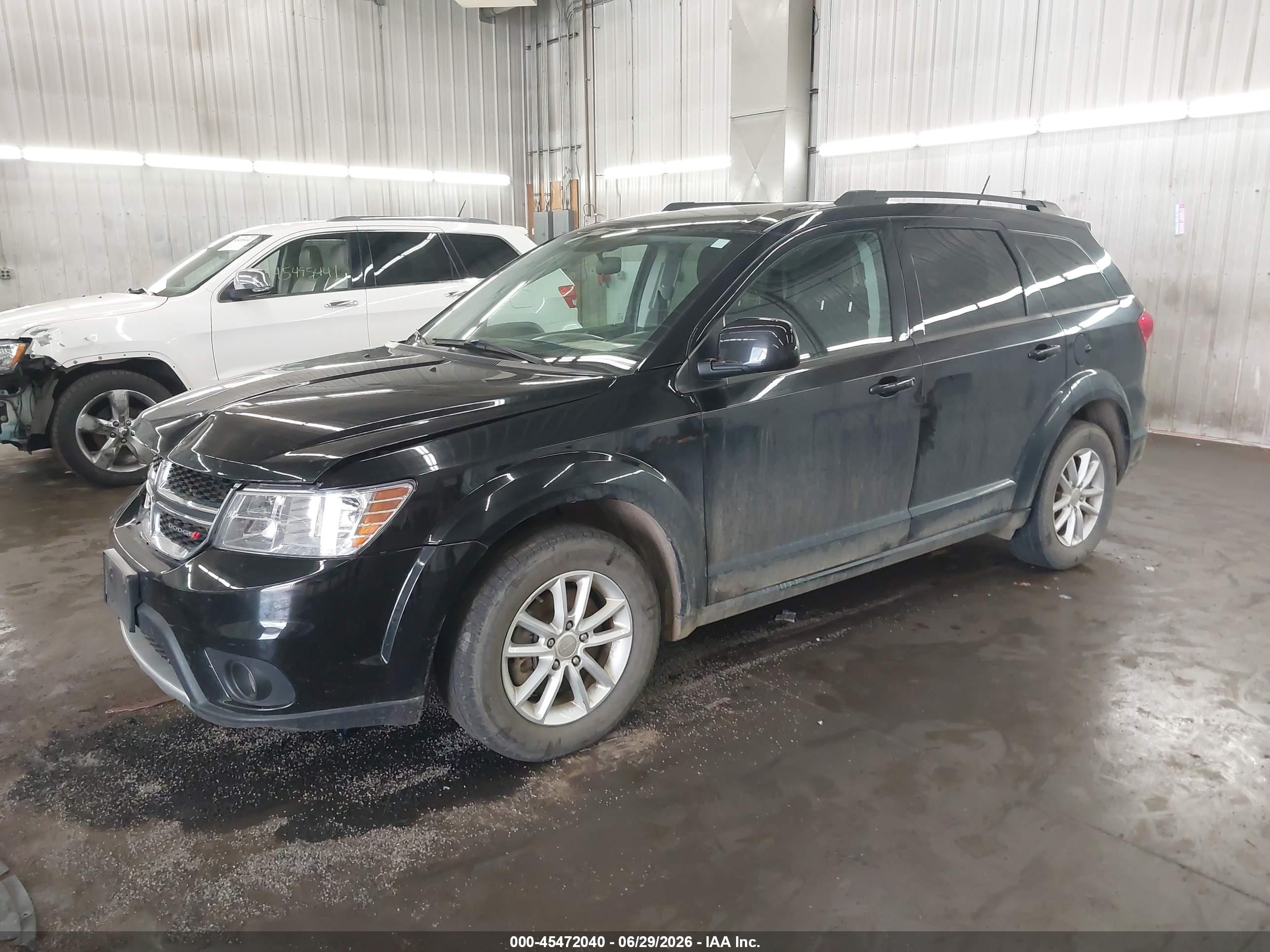 2014 Dodge Journey Sxt Black vin: 3C4PDDBG4ET175740
