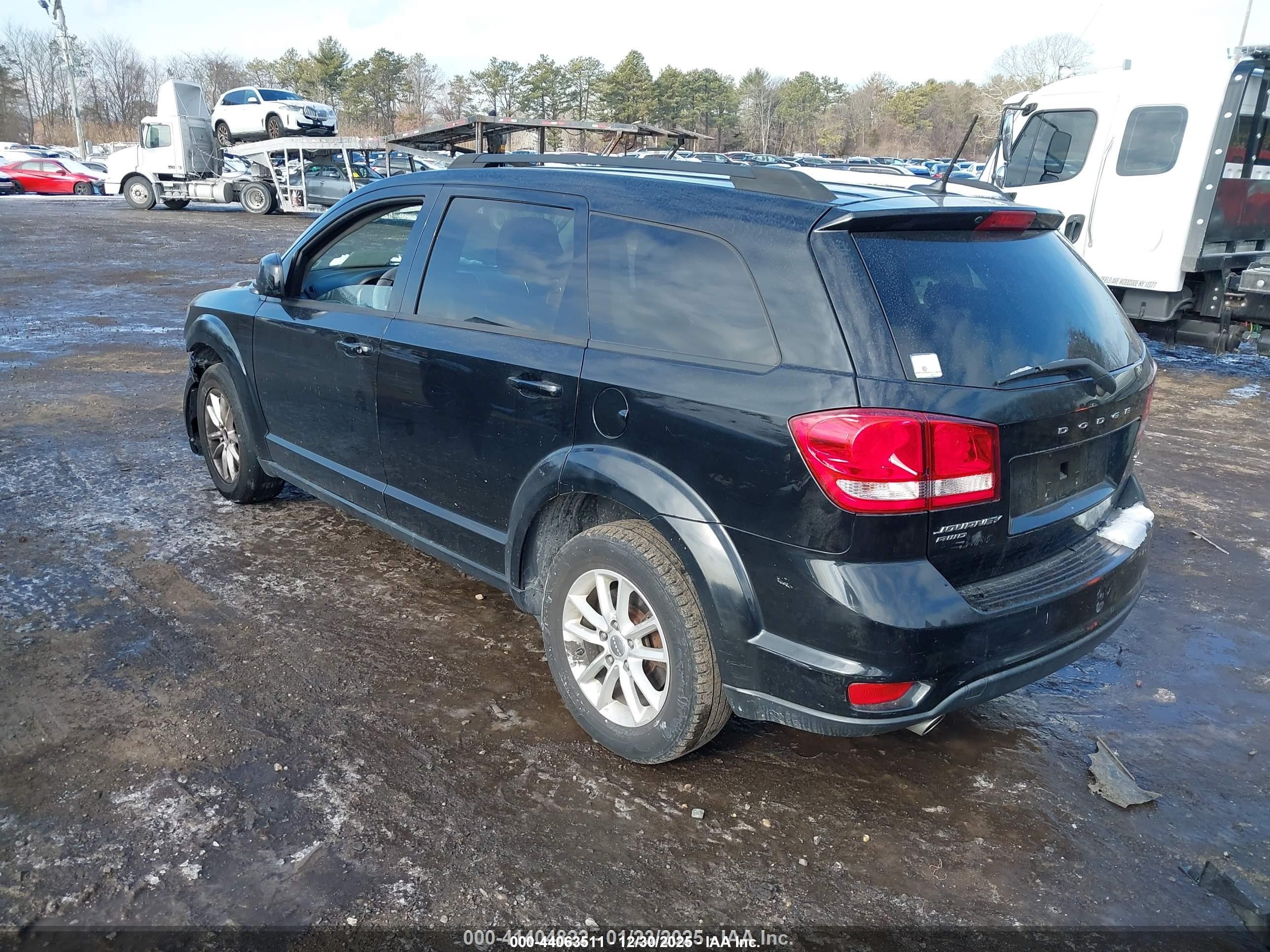 2014 Dodge Journey Sxt Black vin: 3C4PDDBG4ET211913