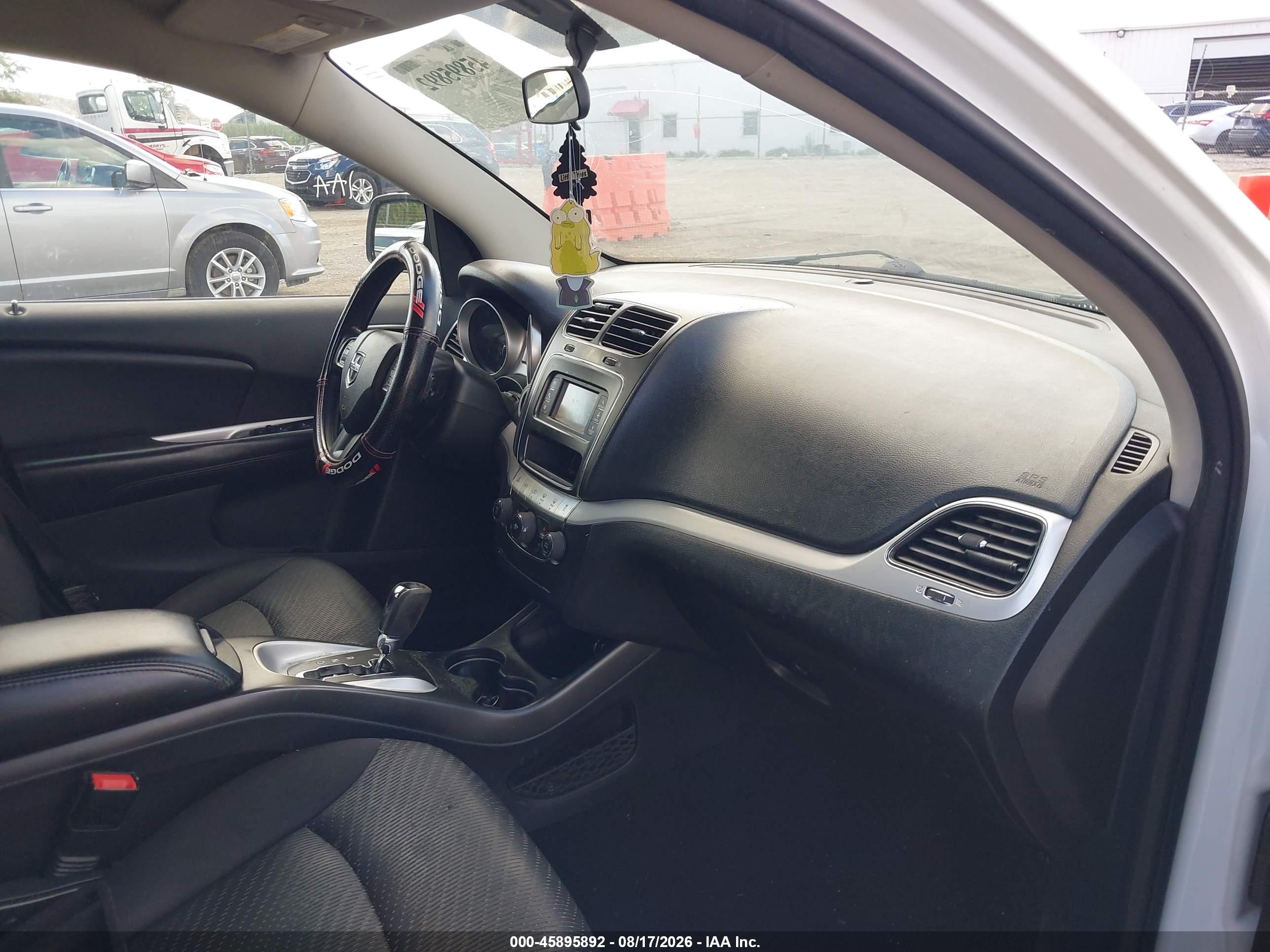 2014 Dodge Journey Sxt White vin: 3C4PDDBG4ET271030