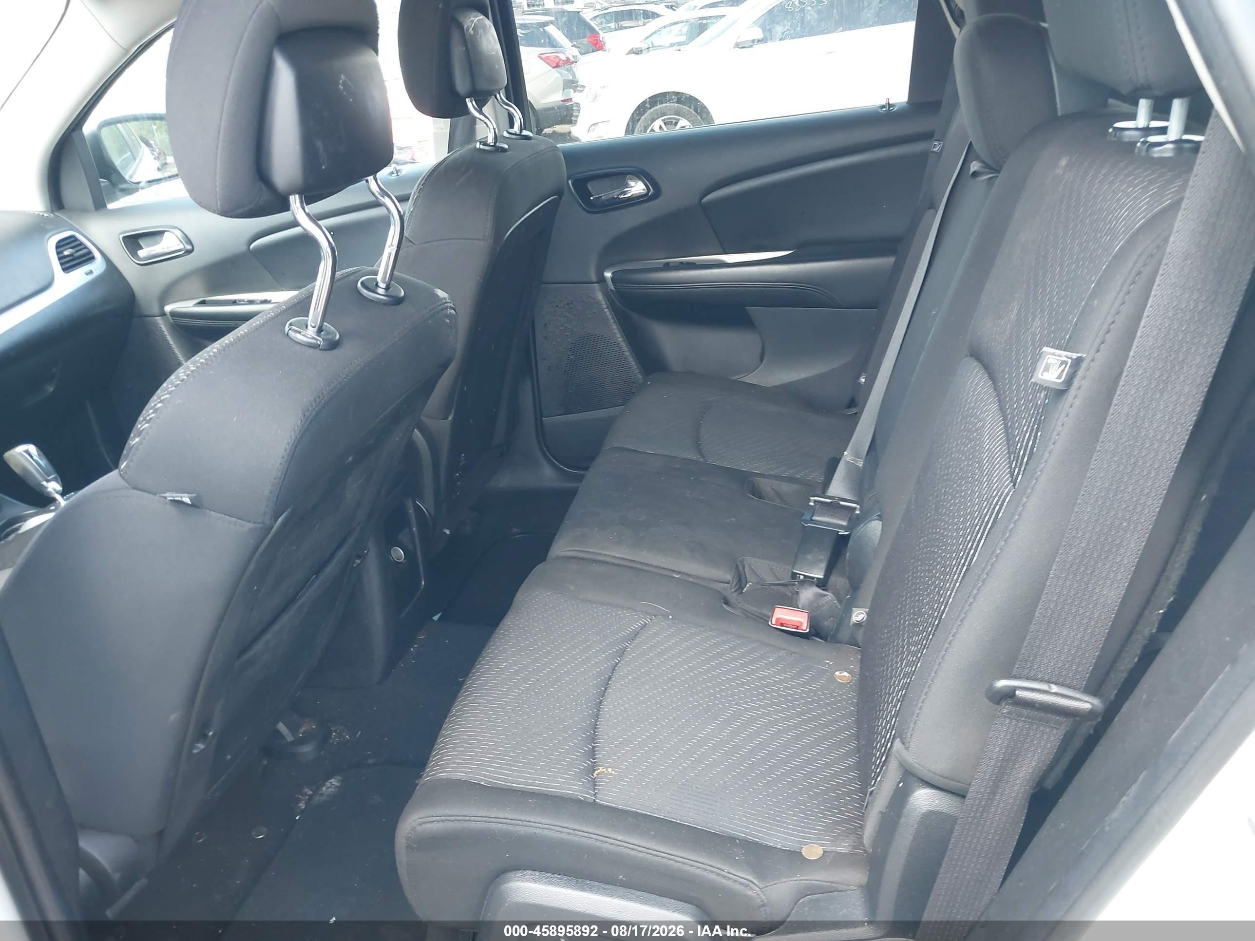 2014 Dodge Journey Sxt White vin: 3C4PDDBG4ET271030