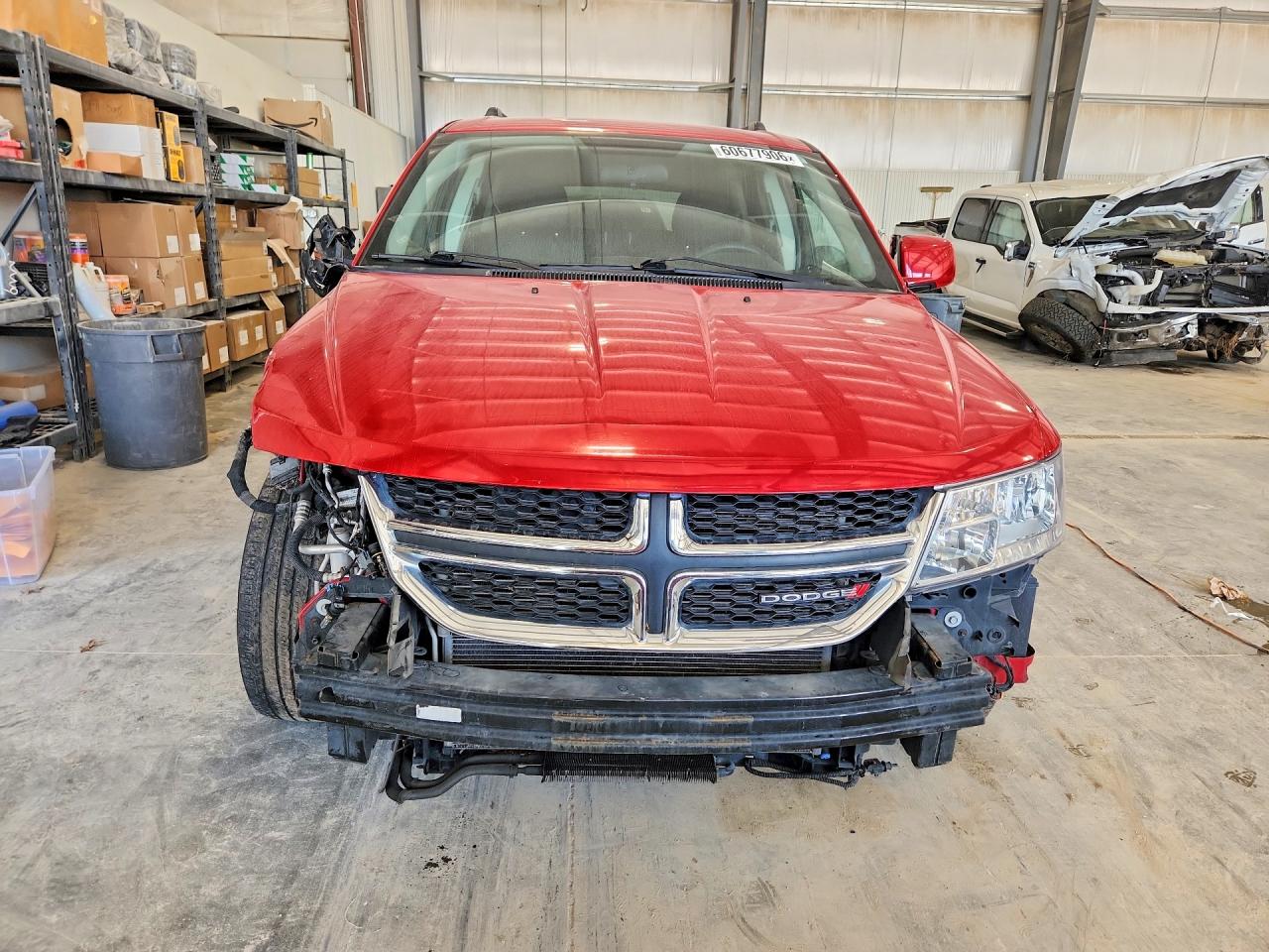 2014 Dodge Journey Sxt Red vin: 3C4PDDBG4ET290662