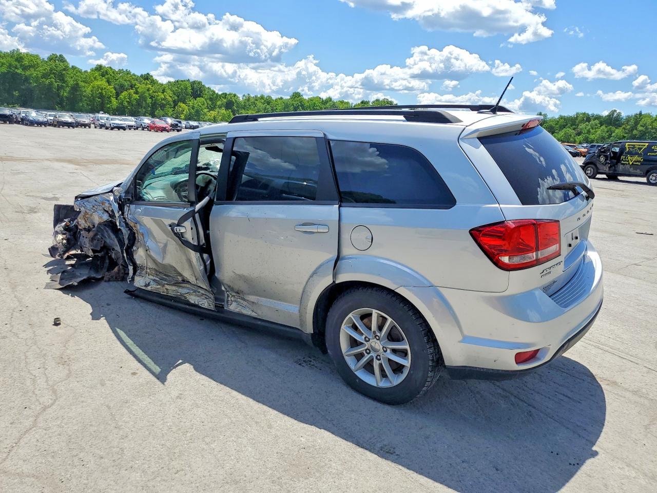 2014 Dodge Journey Sxt Silver vin: 3C4PDDBG4ET302289