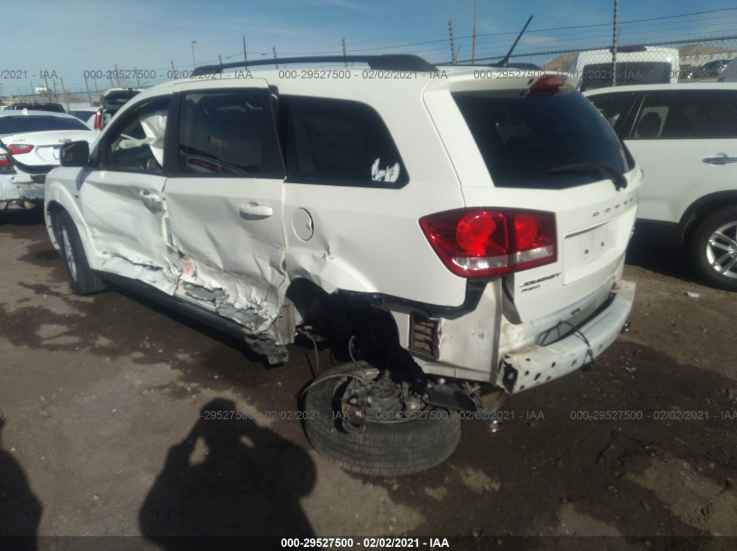 2017 Dodge Journey Sxt White vin: 3C4PDDBG4HT575382