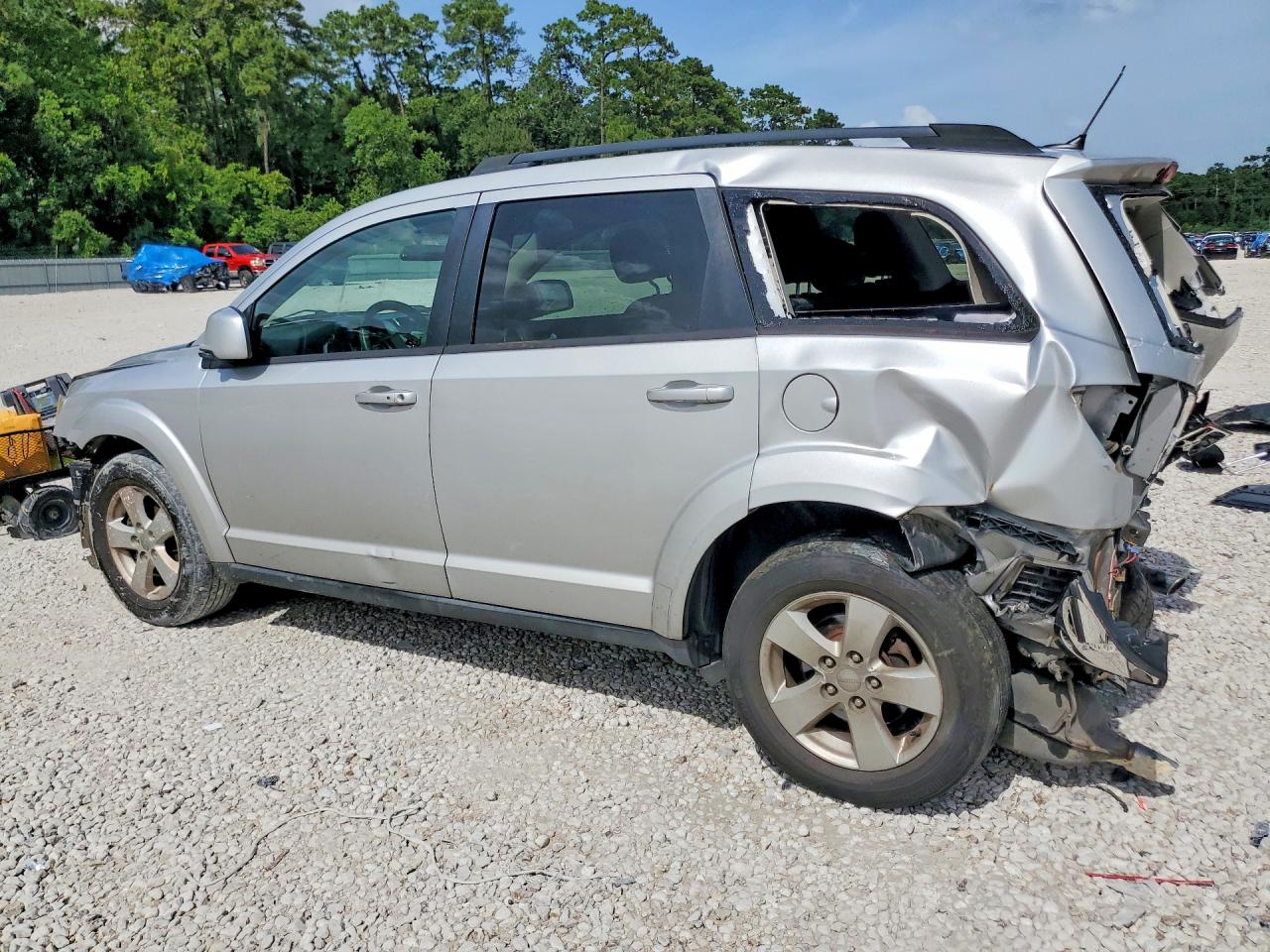 2012 Dodge Journey Sxt Silver vin: 3C4PDDBG5CT134806