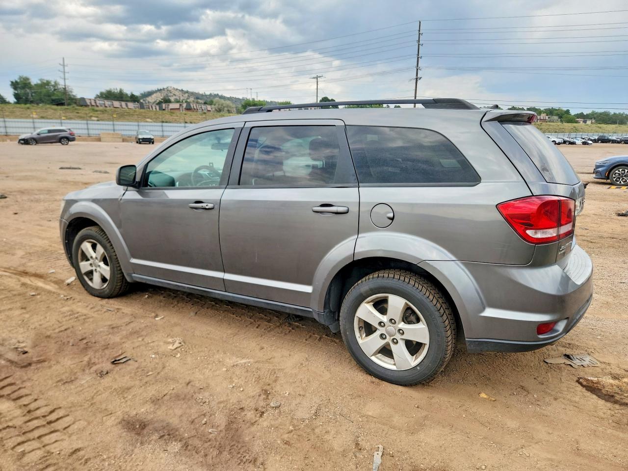 2012 Dodge Journey Sxt Gray vin: 3C4PDDBG5CT293311