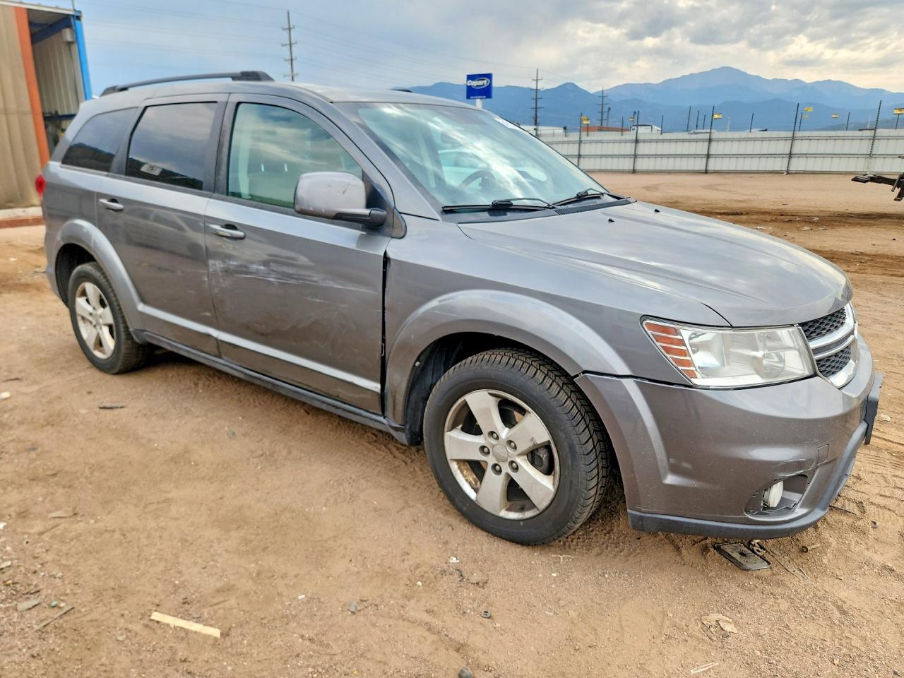 2012 Dodge Journey Sxt Gray vin: 3C4PDDBG5CT293311