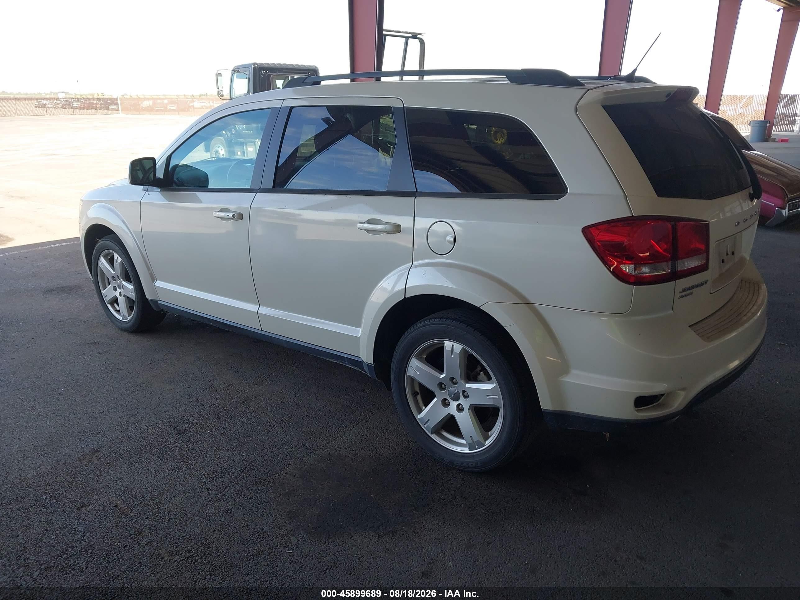 2012 Dodge Journey Sxt White vin: 3C4PDDBG5CT361963