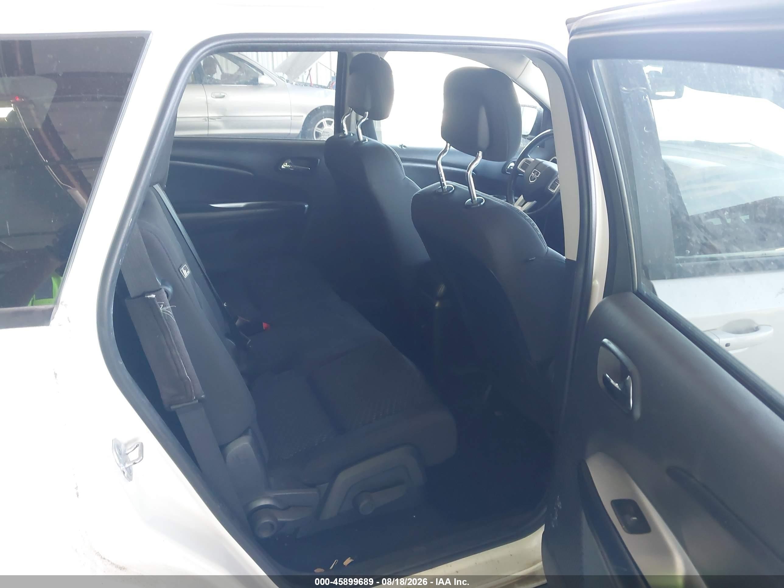 2012 Dodge Journey Sxt White vin: 3C4PDDBG5CT361963