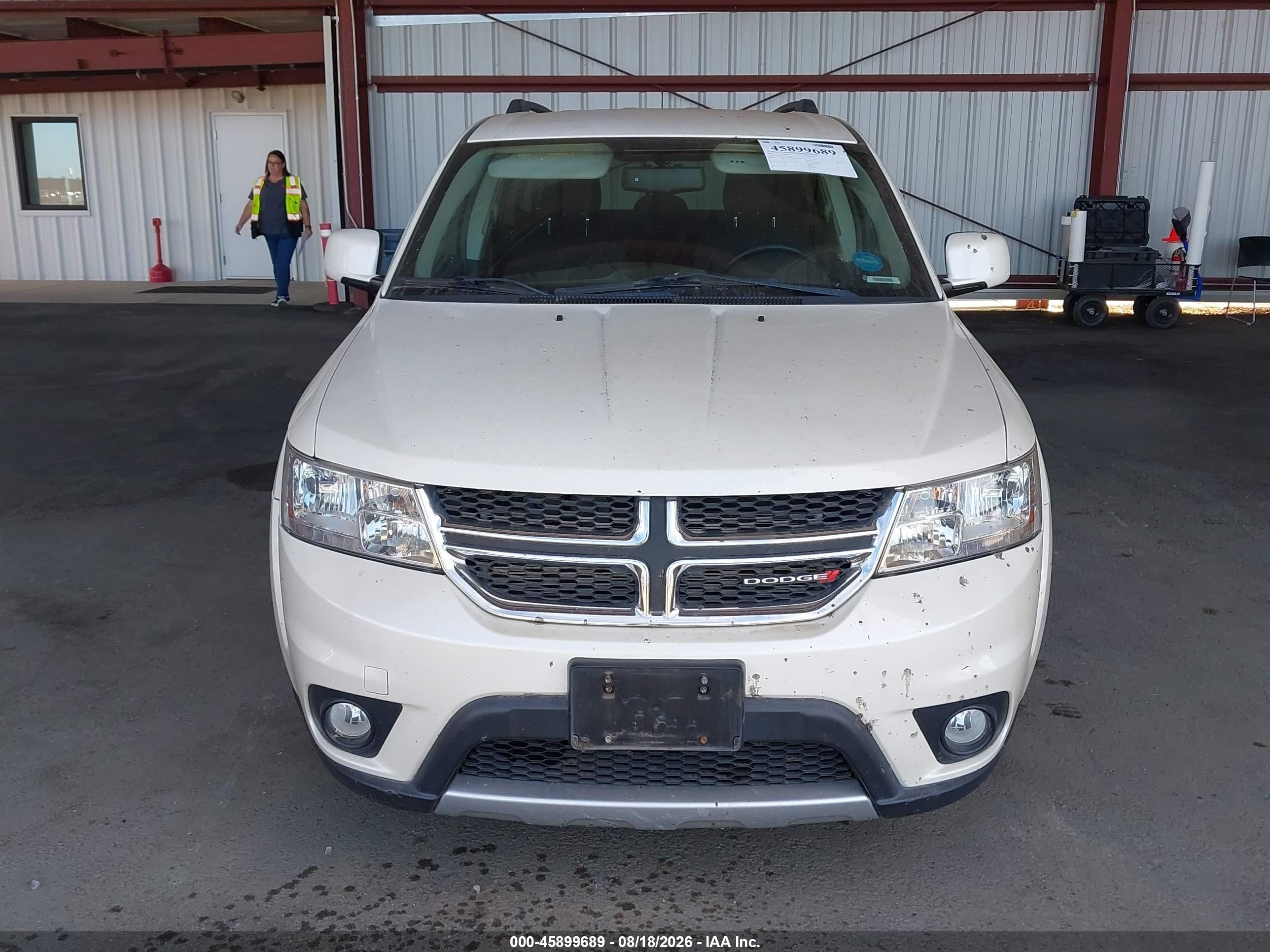 2012 Dodge Journey Sxt White vin: 3C4PDDBG5CT361963