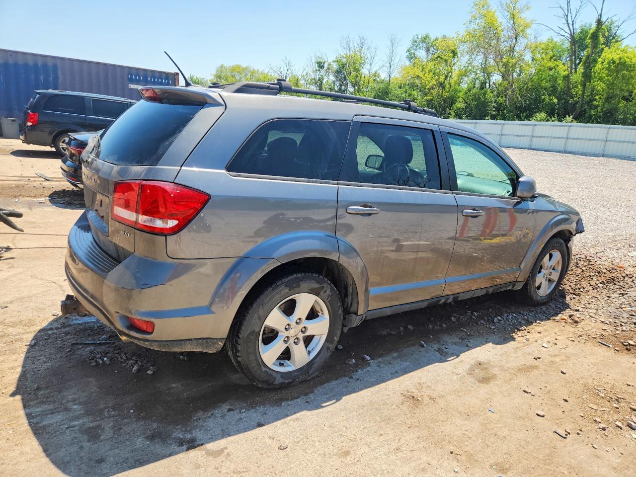 2012 Dodge Journey Sxt Серый vin: 3C4PDDBG5CT364832