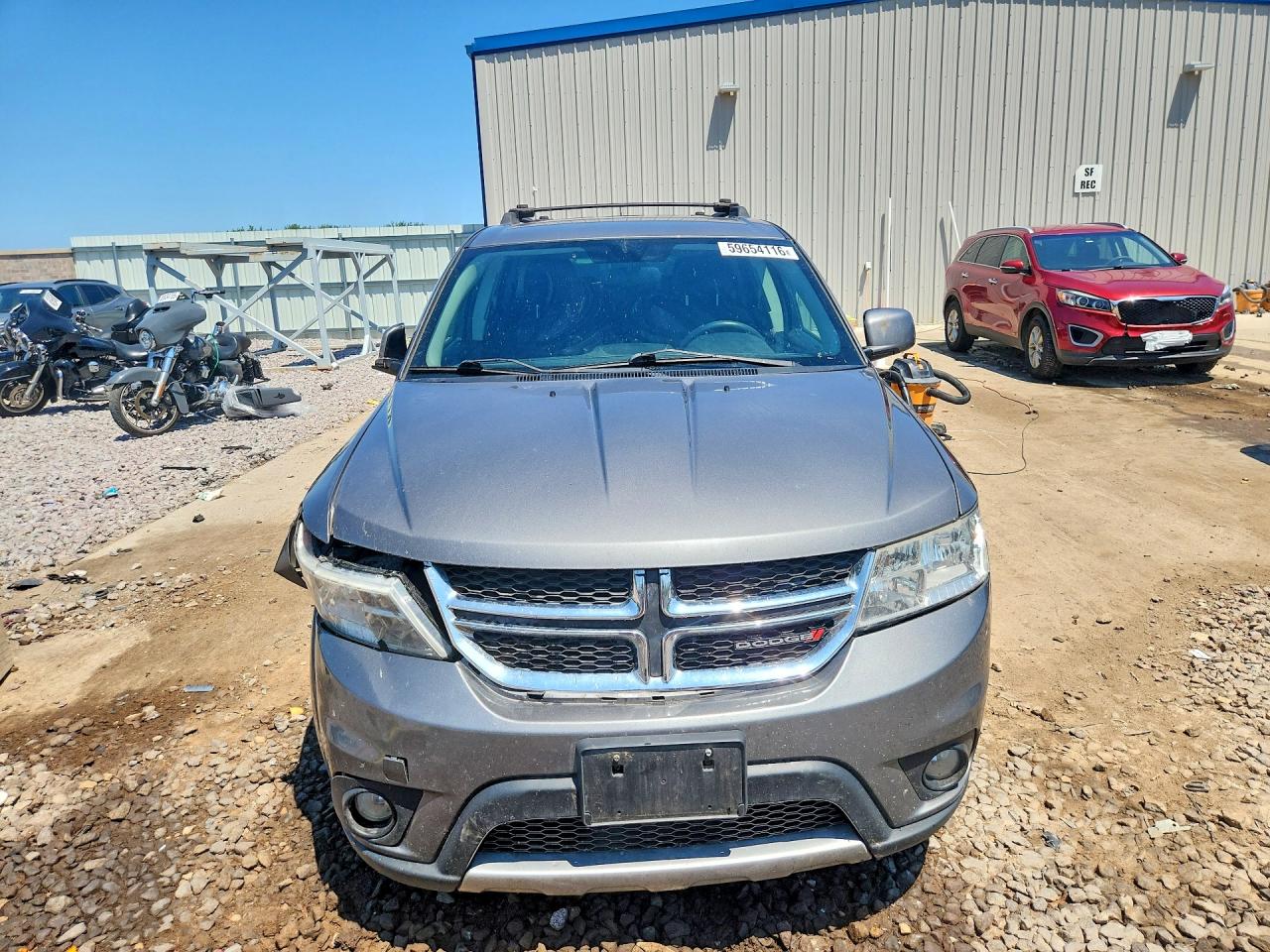 2012 Dodge Journey Sxt Серый vin: 3C4PDDBG5CT364832