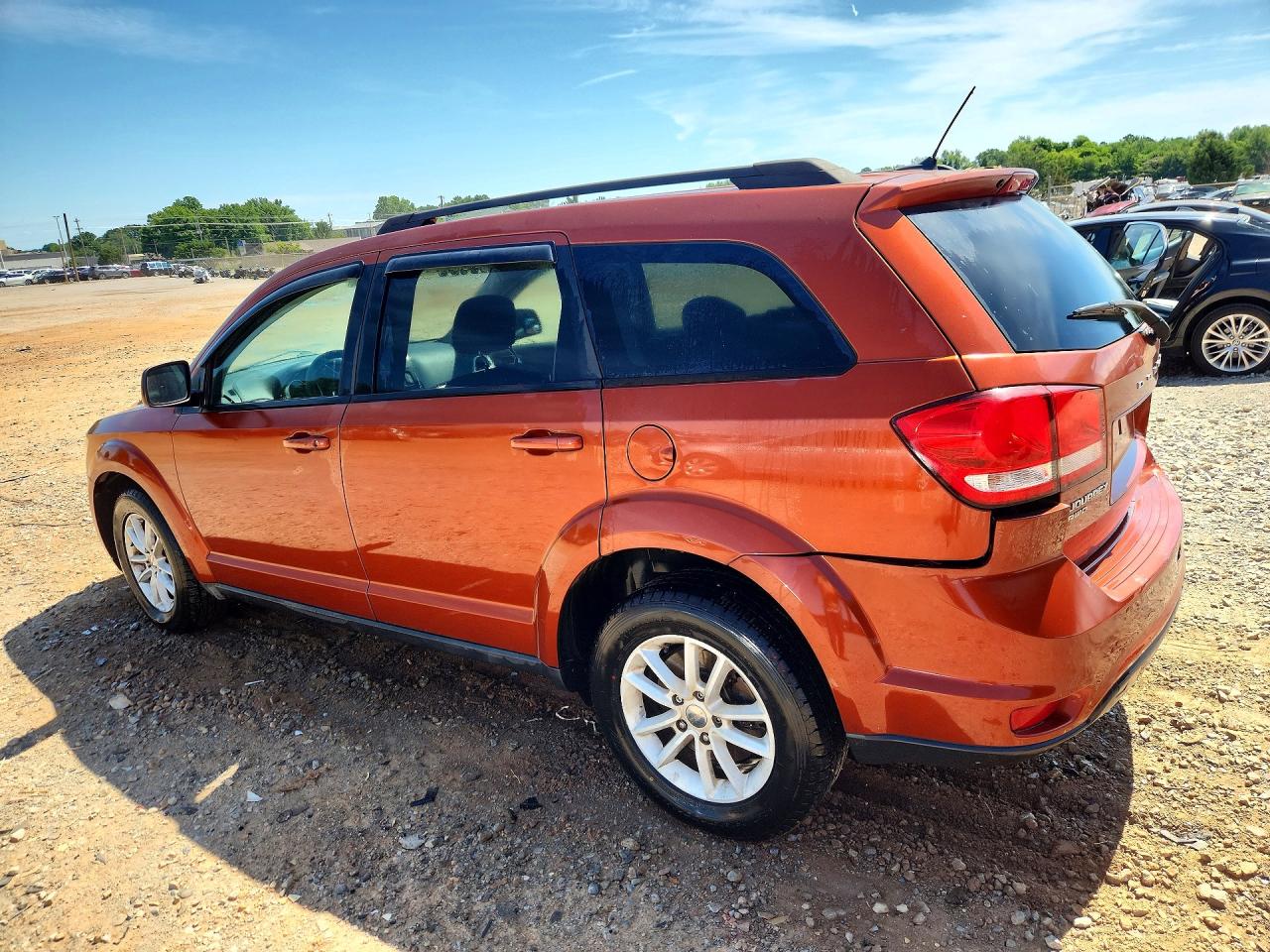 2013 Dodge Journey Sxt Orange vin: 3C4PDDBG5DT548122