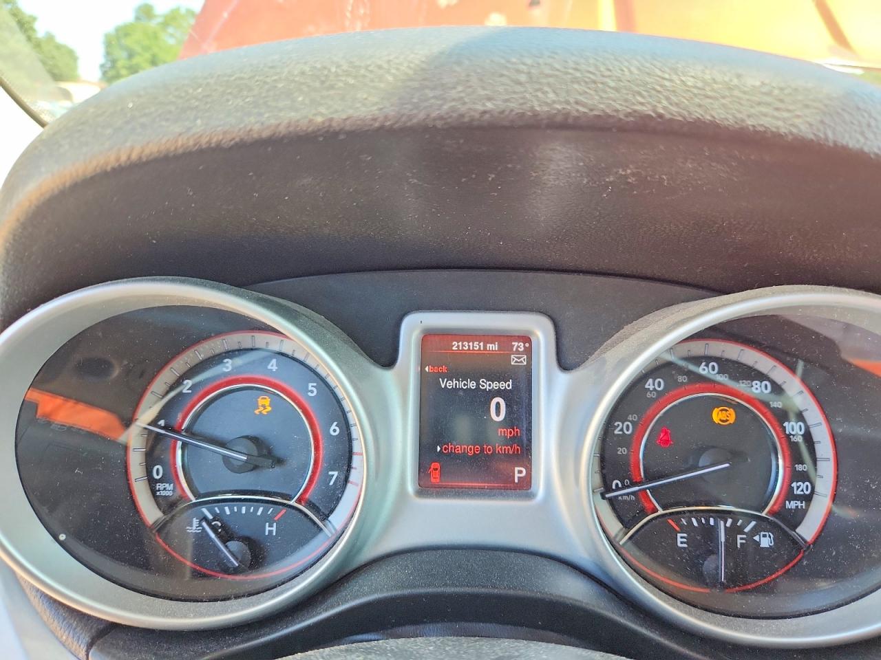2013 Dodge Journey Sxt Orange vin: 3C4PDDBG5DT548122