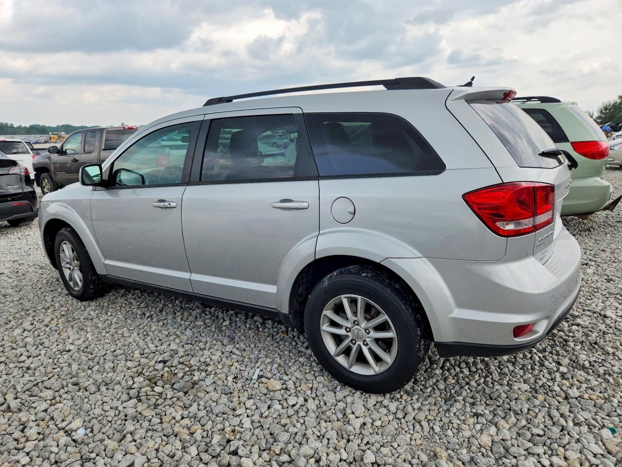 2014 Dodge Journey Sxt Silver vin: 3C4PDDBG5ET113134