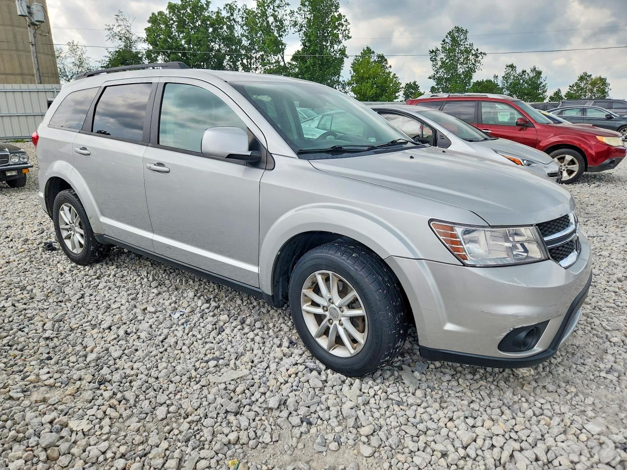 2014 Dodge Journey Sxt Silver vin: 3C4PDDBG5ET113134