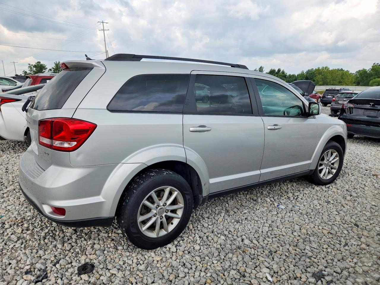 2014 Dodge Journey Sxt Silver vin: 3C4PDDBG5ET113134