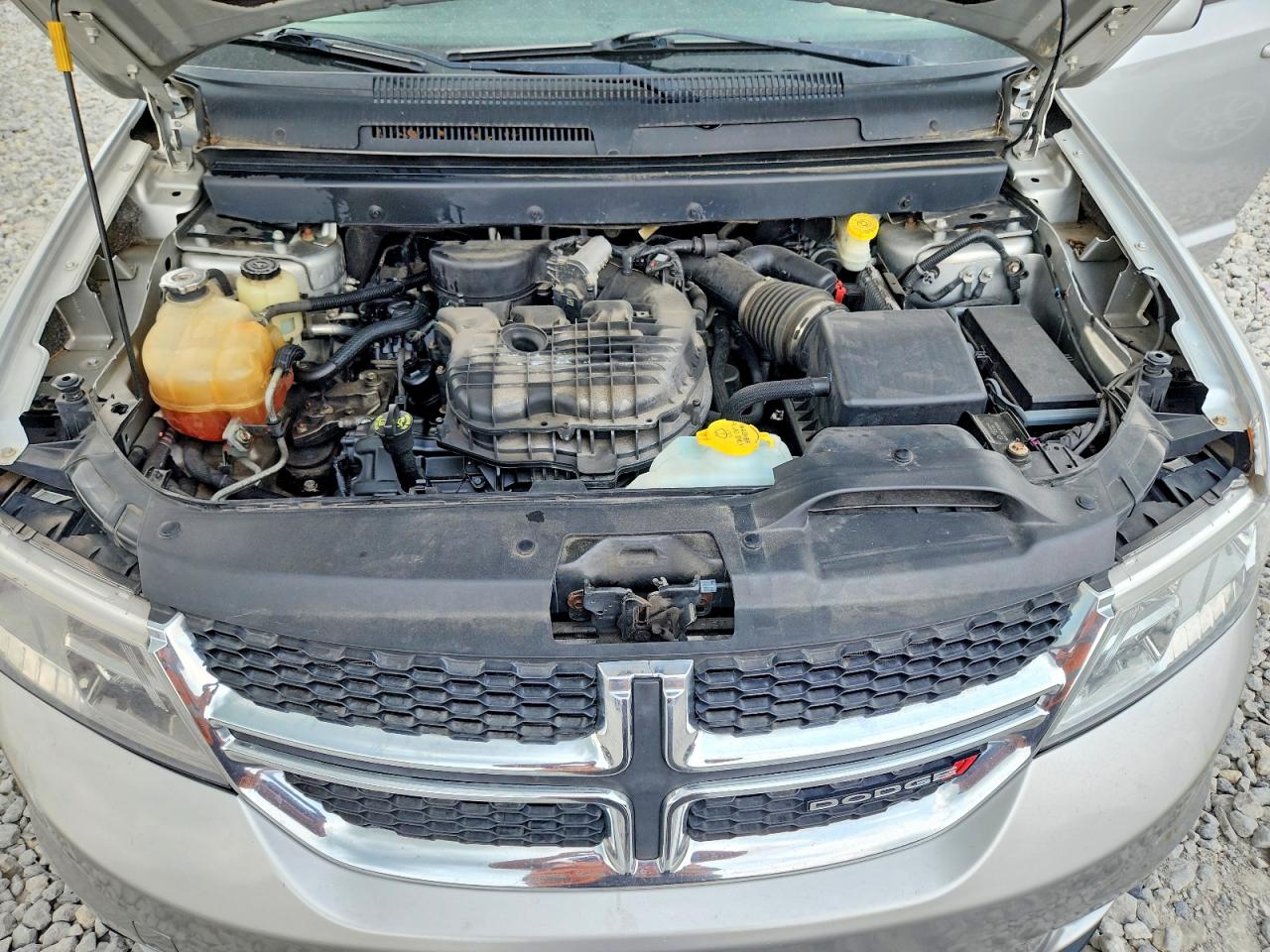 2014 Dodge Journey Sxt Silver vin: 3C4PDDBG5ET113134