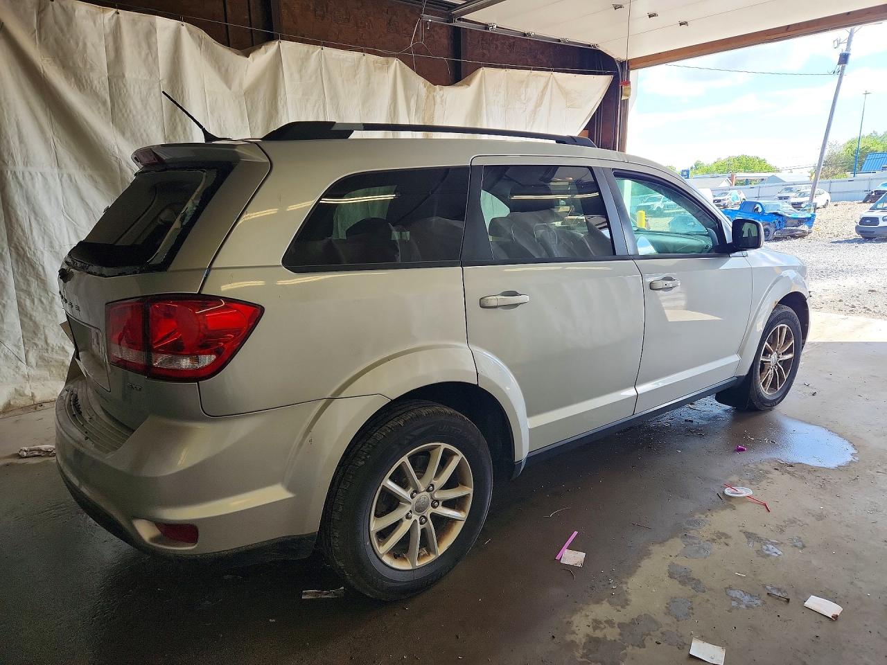 2014 Dodge Journey Sxt Silver vin: 3C4PDDBG5ET230504