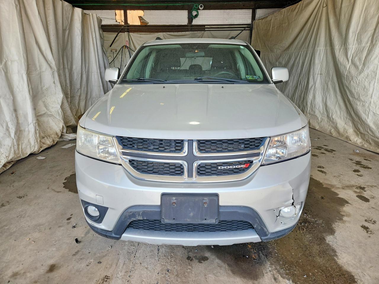 2014 Dodge Journey Sxt Silver vin: 3C4PDDBG5ET230504