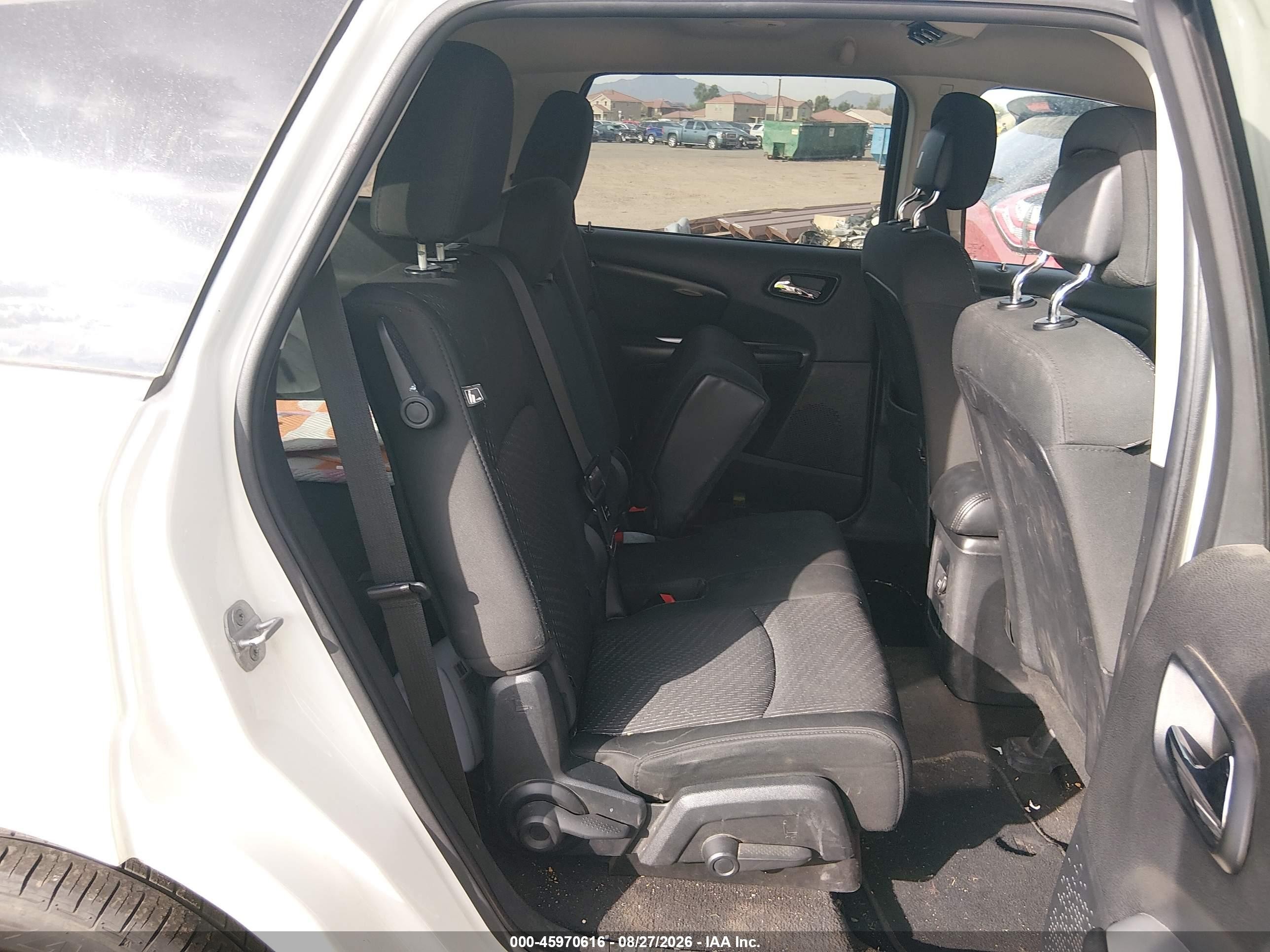 2012 Dodge Journey Sxt White vin: 3C4PDDBG6CT166616